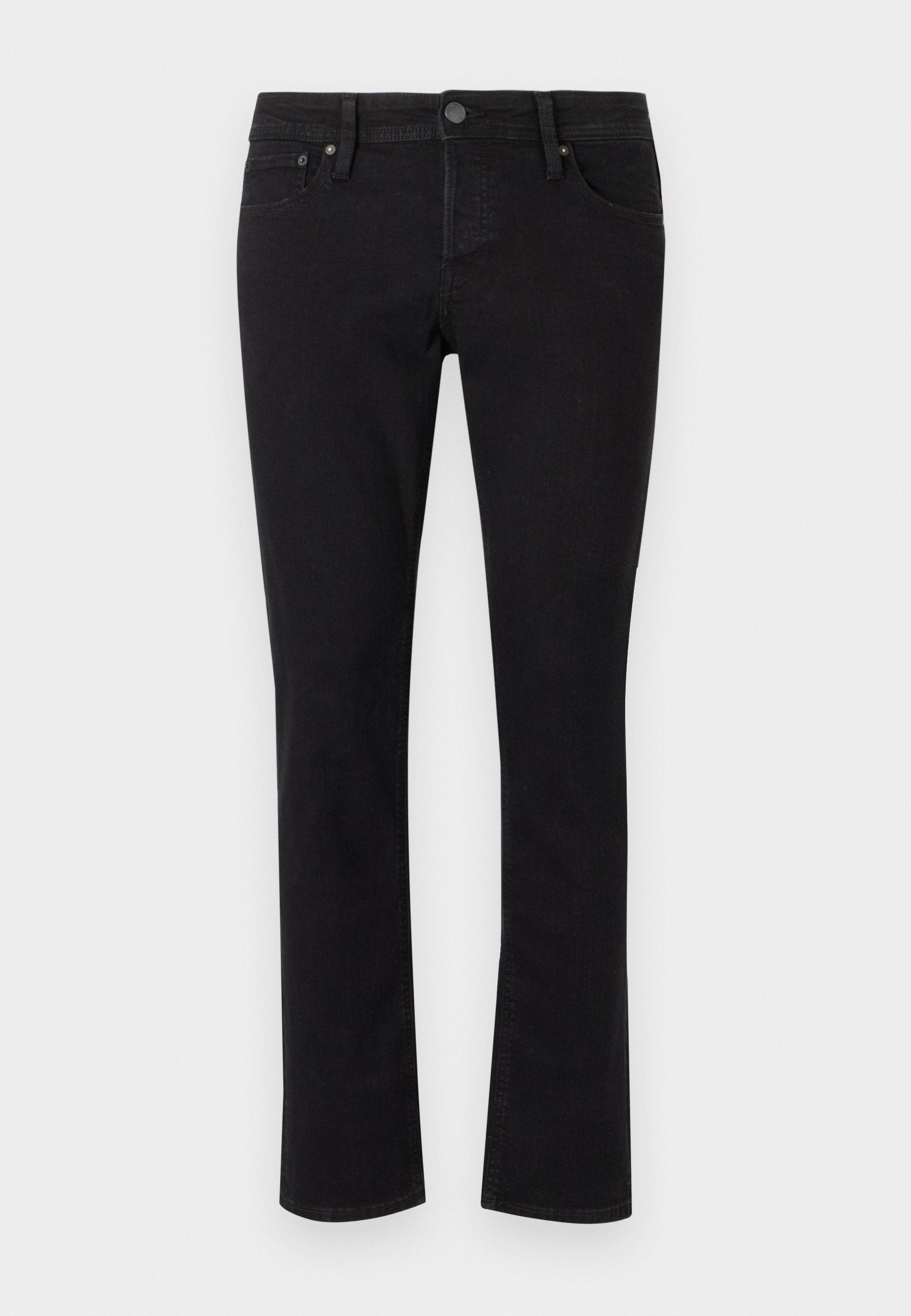 Slim fit JJIGLENN JJBASIC SQ 356 NOOS - Relaxed fit jeans - black denim