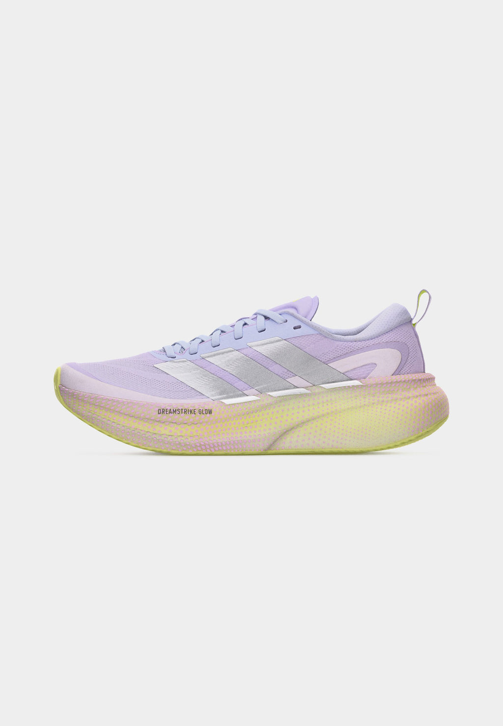 SUPERNOVA GLIDE W - Yol koşu ayakkabısı - buzlu mor/gümüş rengi metalik/buzlu limon