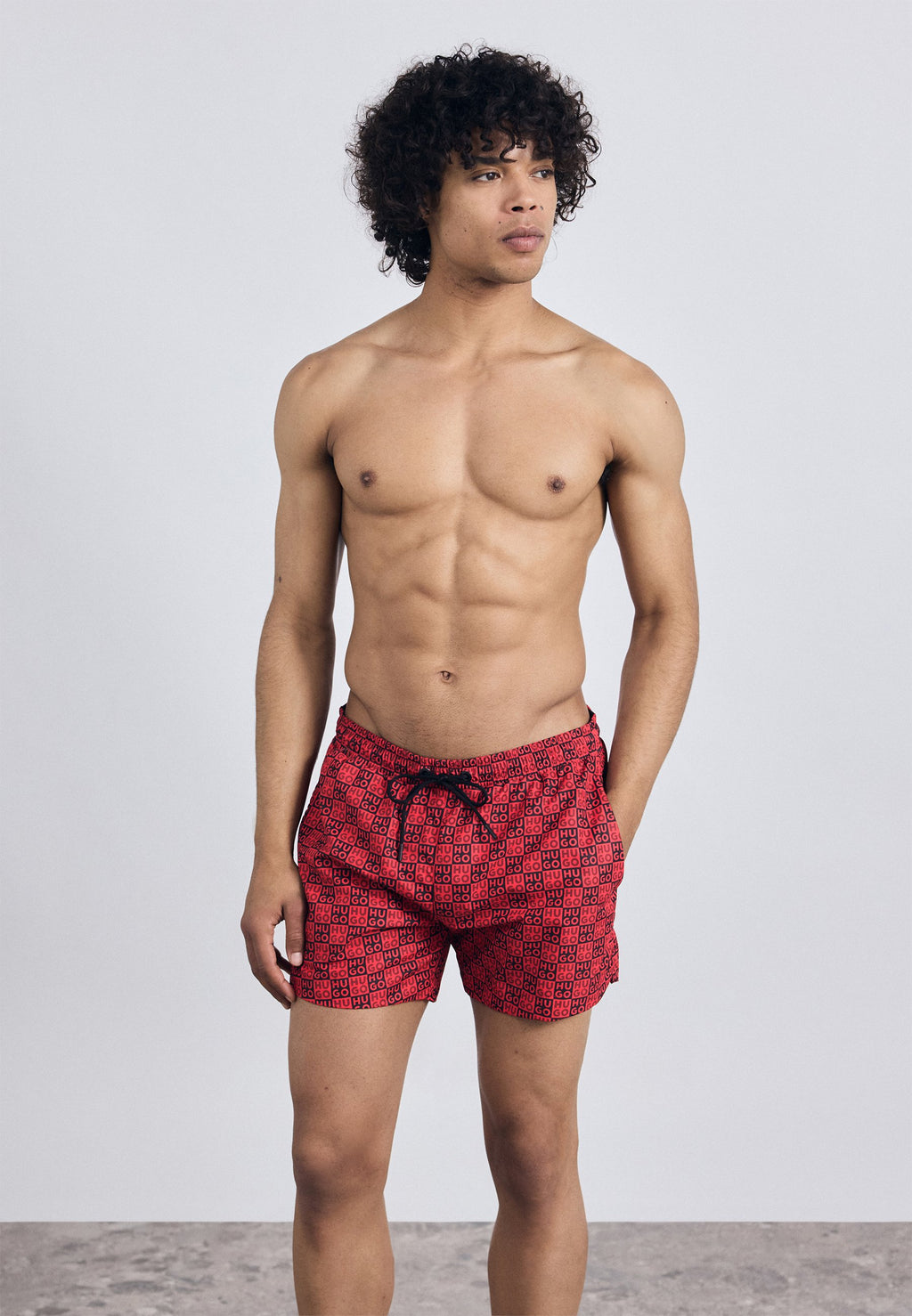 AARON_SWIM - Swimming shorts - open pink