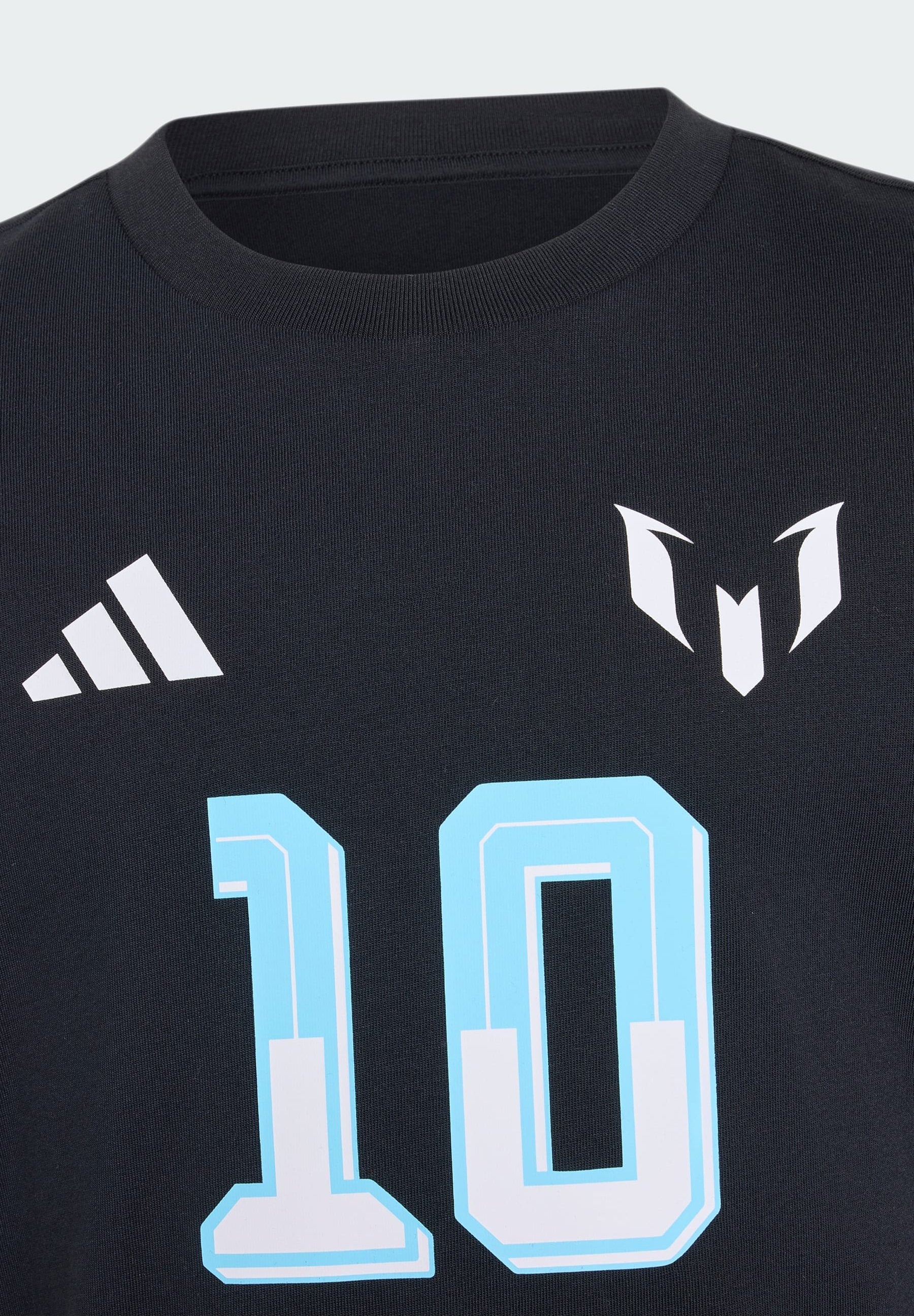MESSI NAME&NUMBER GRAPHIC T-SHIRT - Football jersey - black