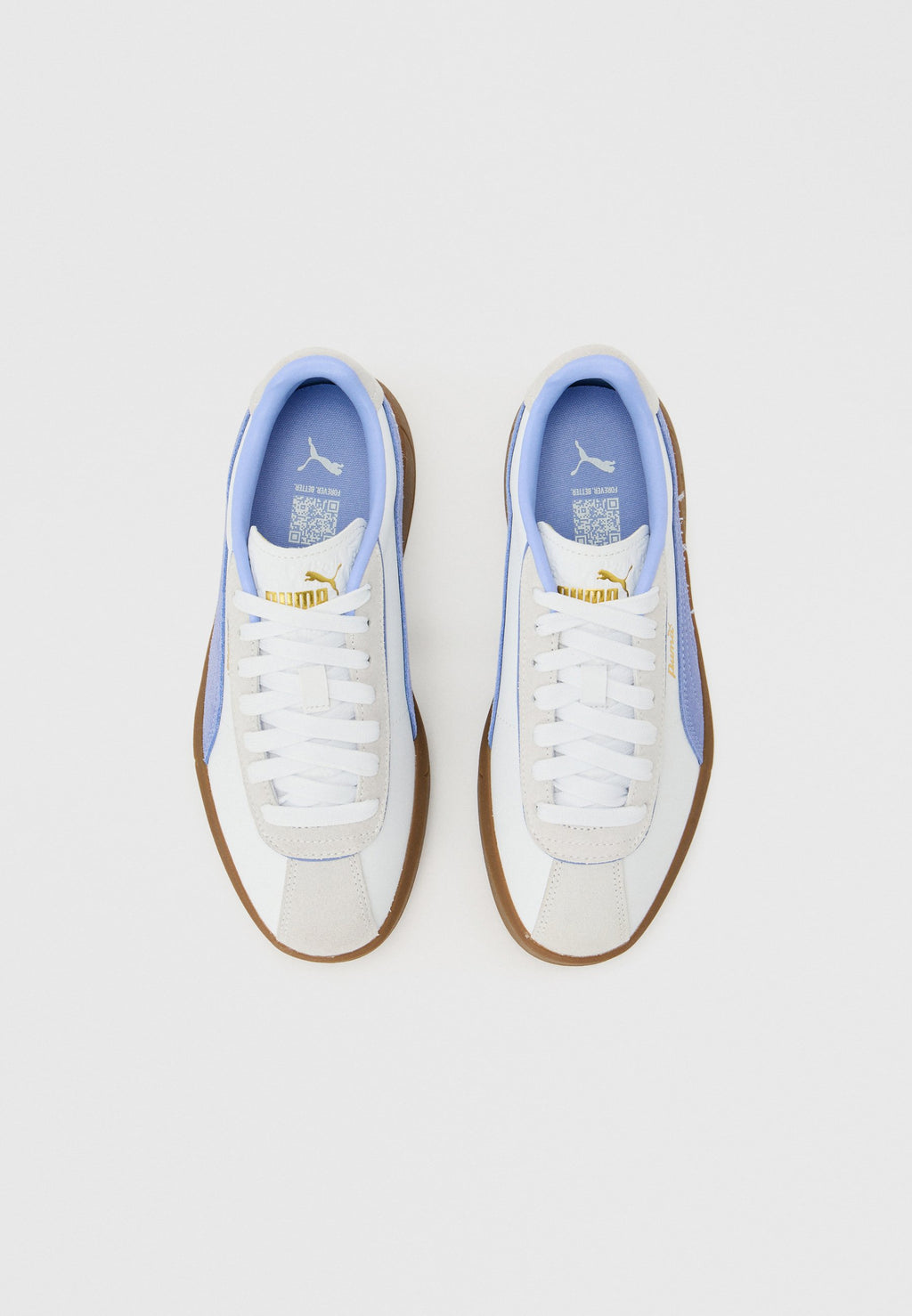 CLUB KLASSIKA - Trainers - white/intense lavender