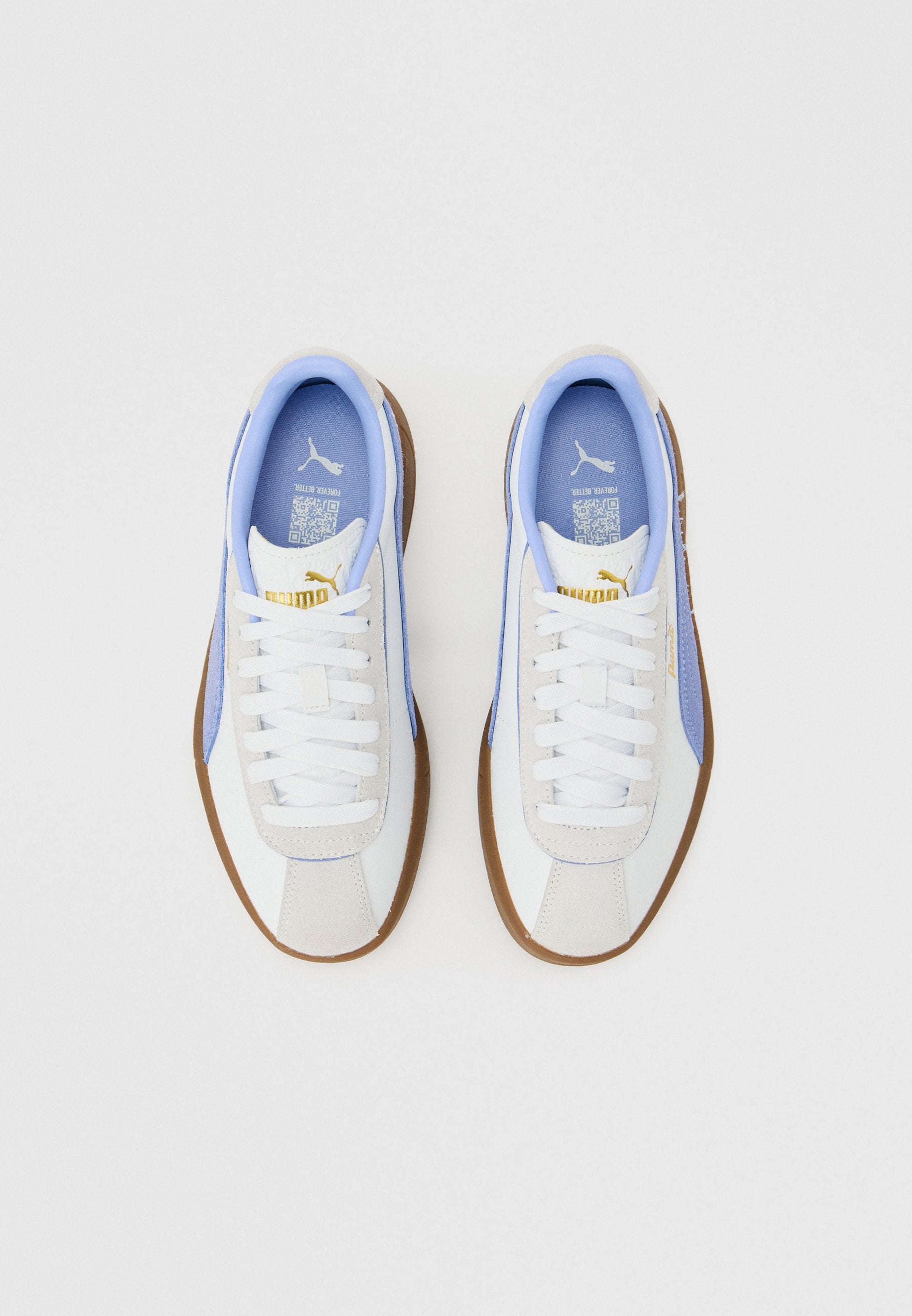 CLUB KLASSIKA - Trainers - white/intense lavender