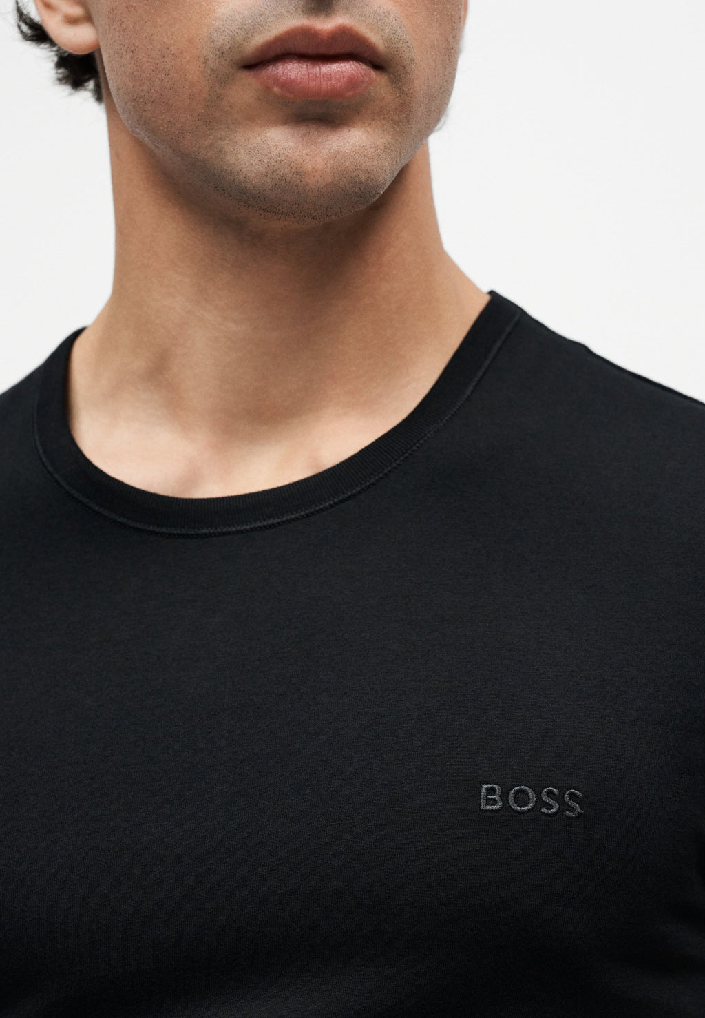 CLASSIC 3 PACK - Undershirt - white/mottled grey/black