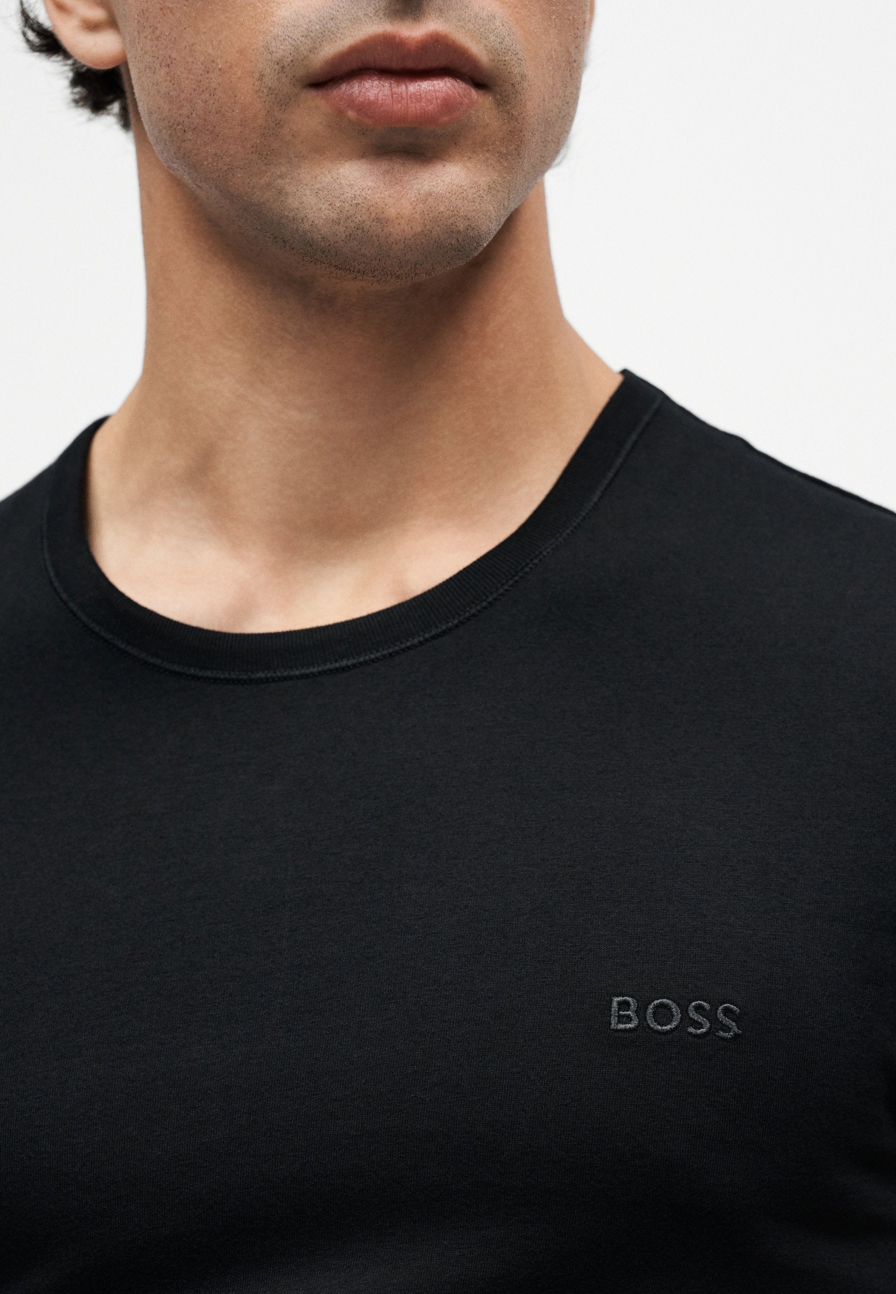 CLASSIC 3 PACK - Undershirt - white/mottled grey/black