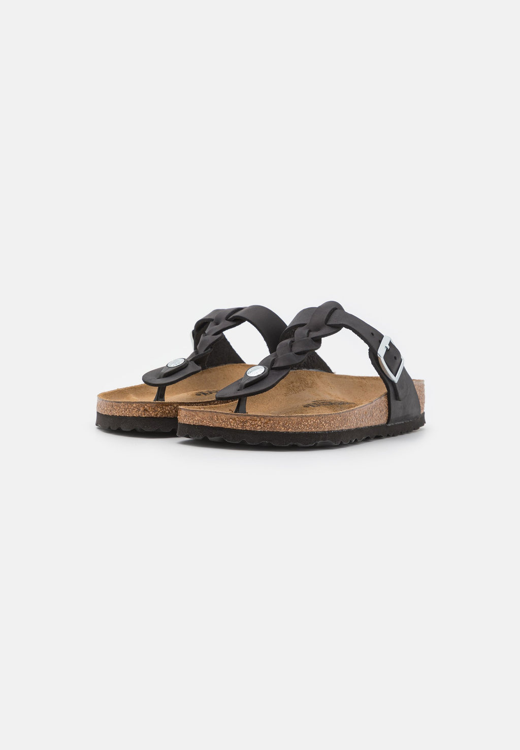 GIZEH BRAIDED REGULAR  - Sandals - black
