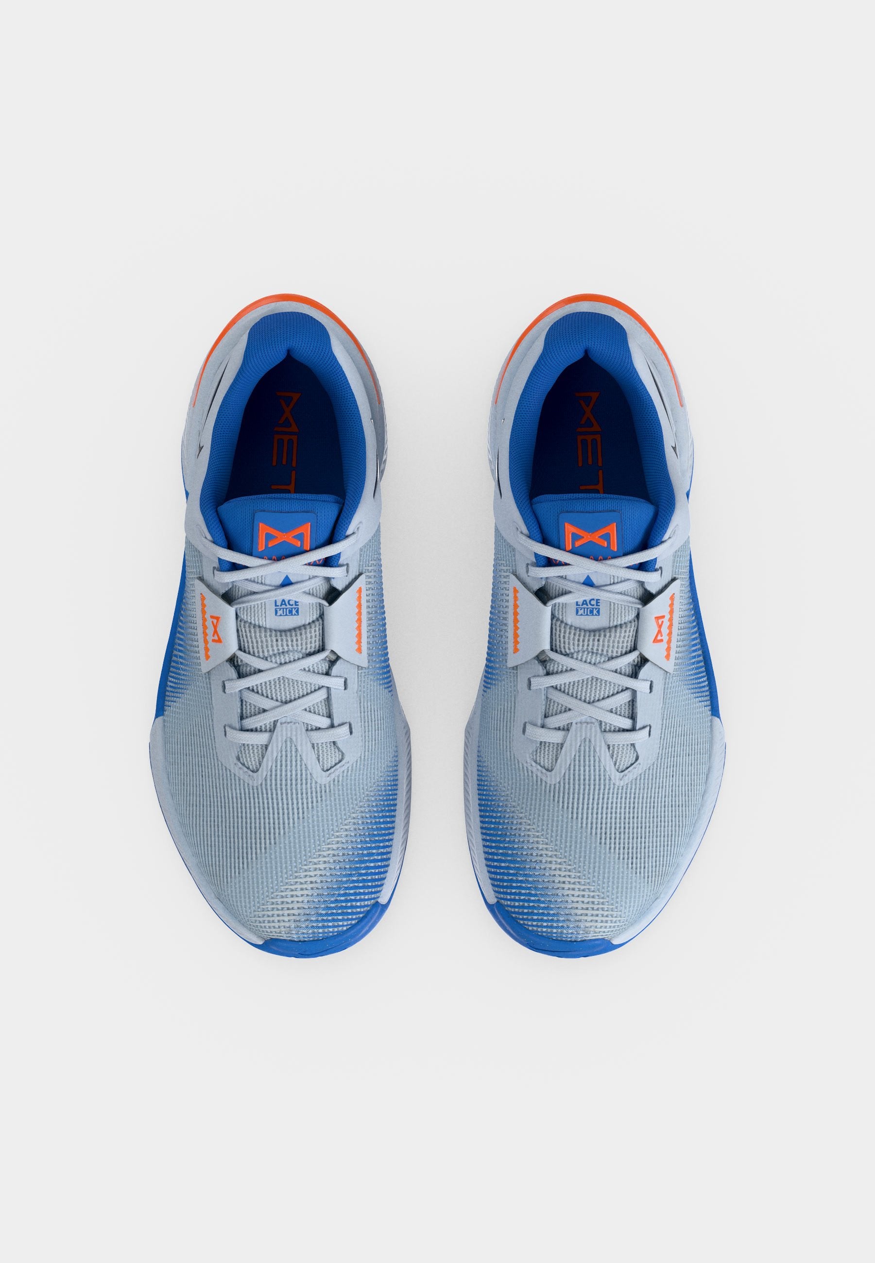 METCON - Training shoe - football grey/midnight navy/blue crystal/orange frost