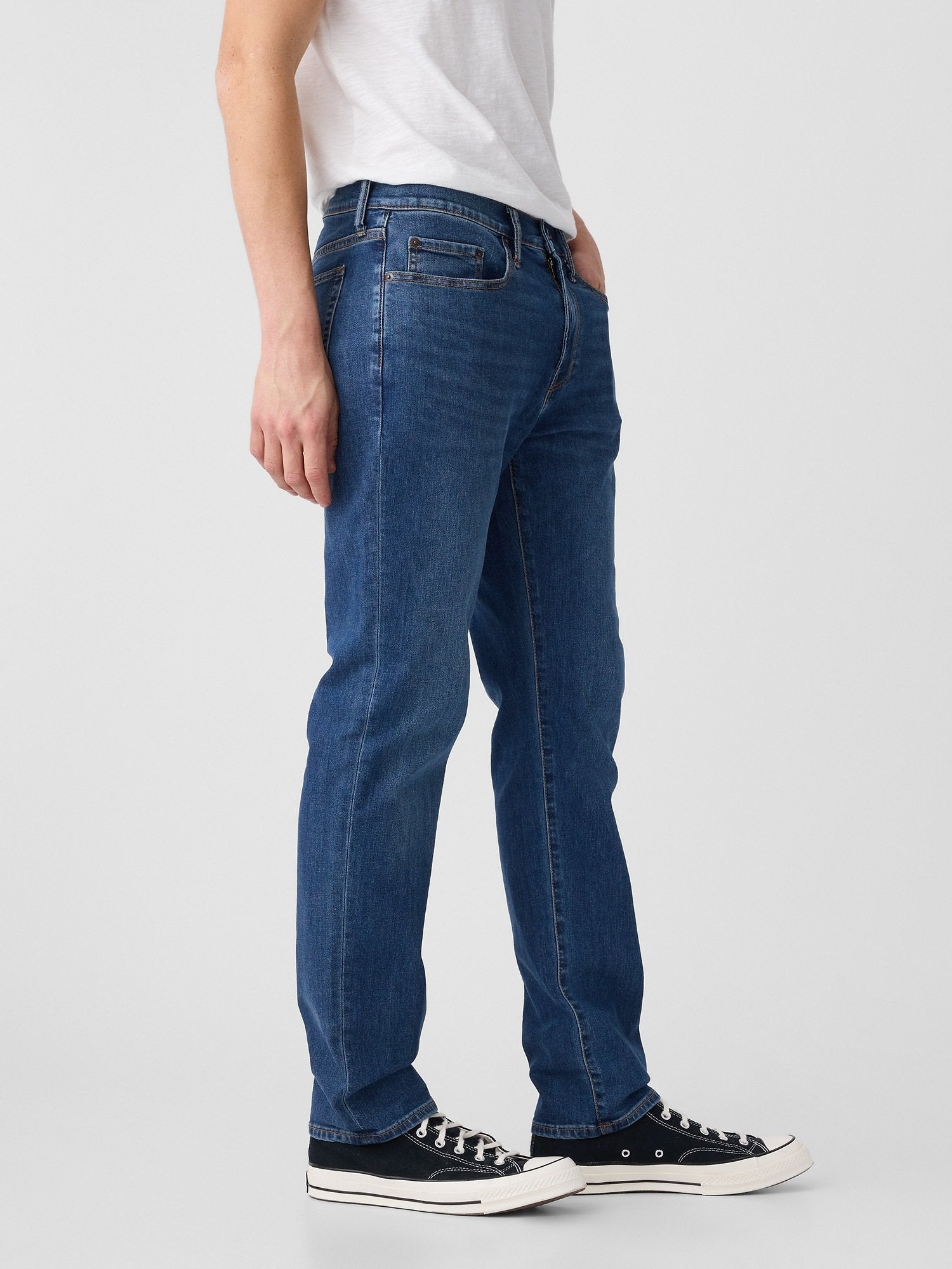 LENNOX - Slim fit jeans - medium wash