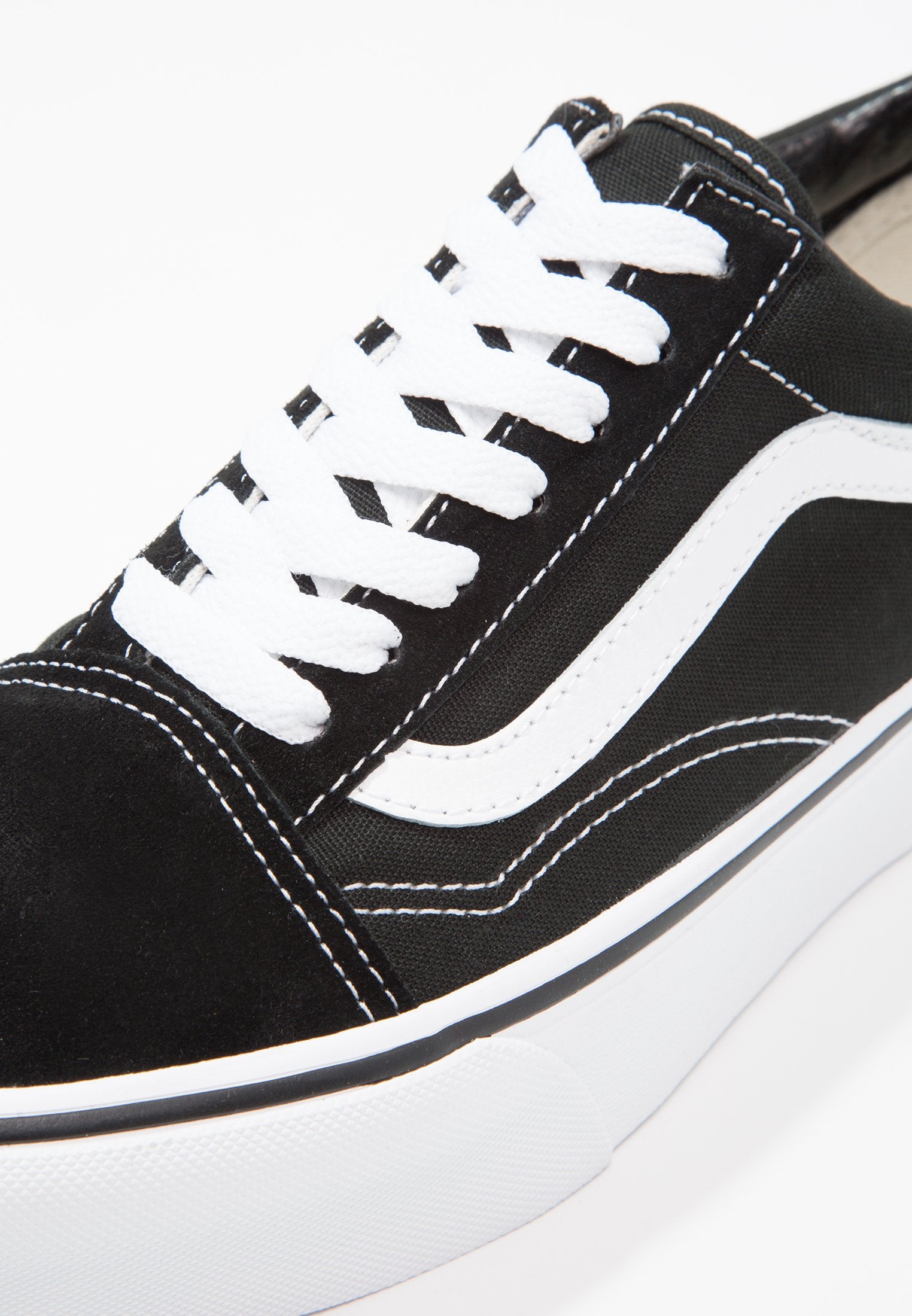 UA OLD SKOOL PLATFORM - Trainers - black/white