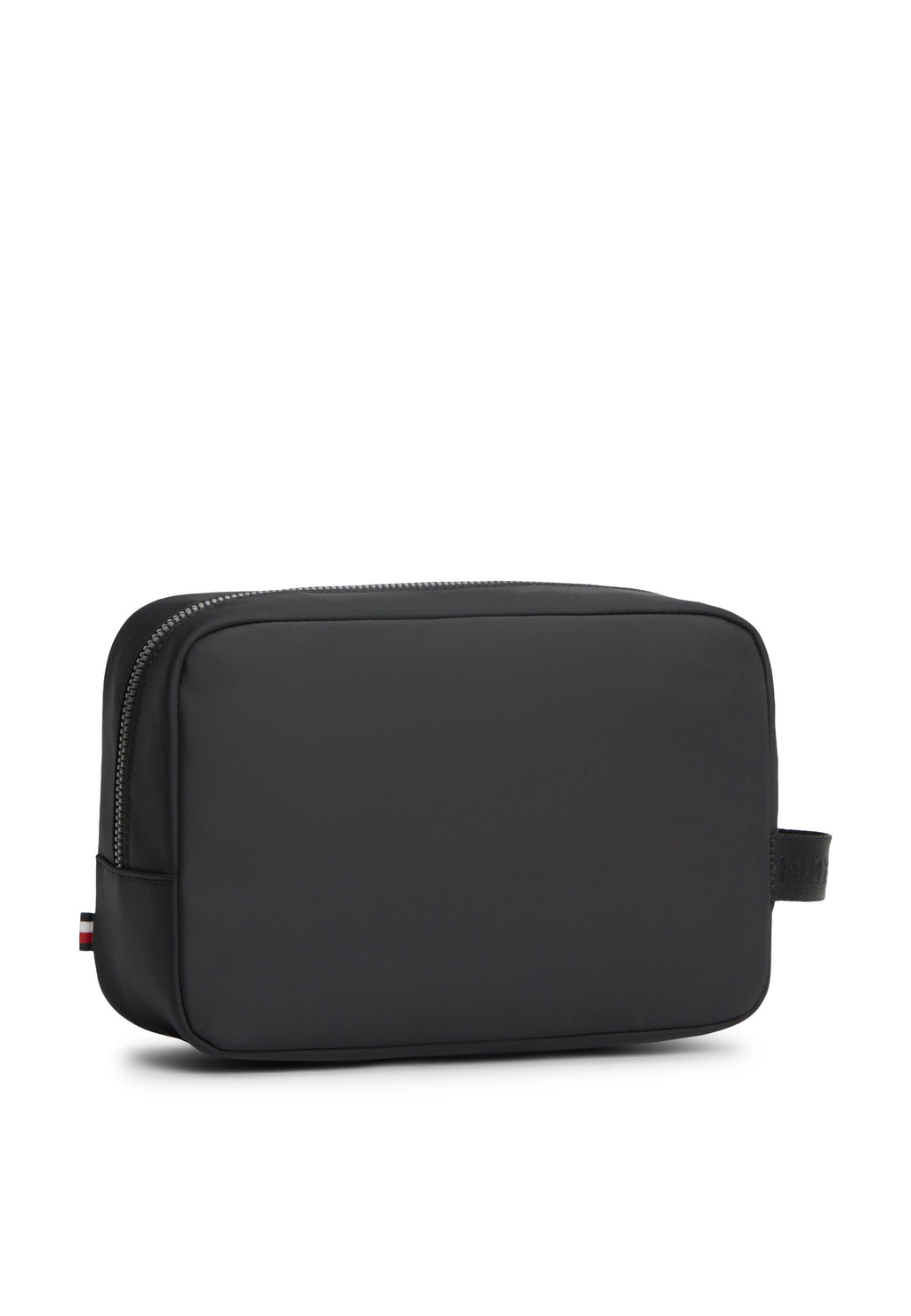 LOGO SIDE HANDLE WASHBAG - Wash bag - black