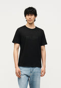 JORCATSKILLS MINIMAL TEE CREW NECK - Basic T-shirt - black