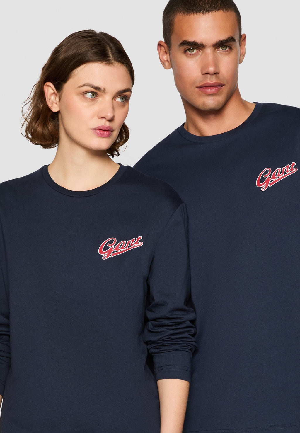 EXCLUSIVE HERITAGE 2.0 GRAPHIC LS TSHIRT - Long sleeved top - evening blue