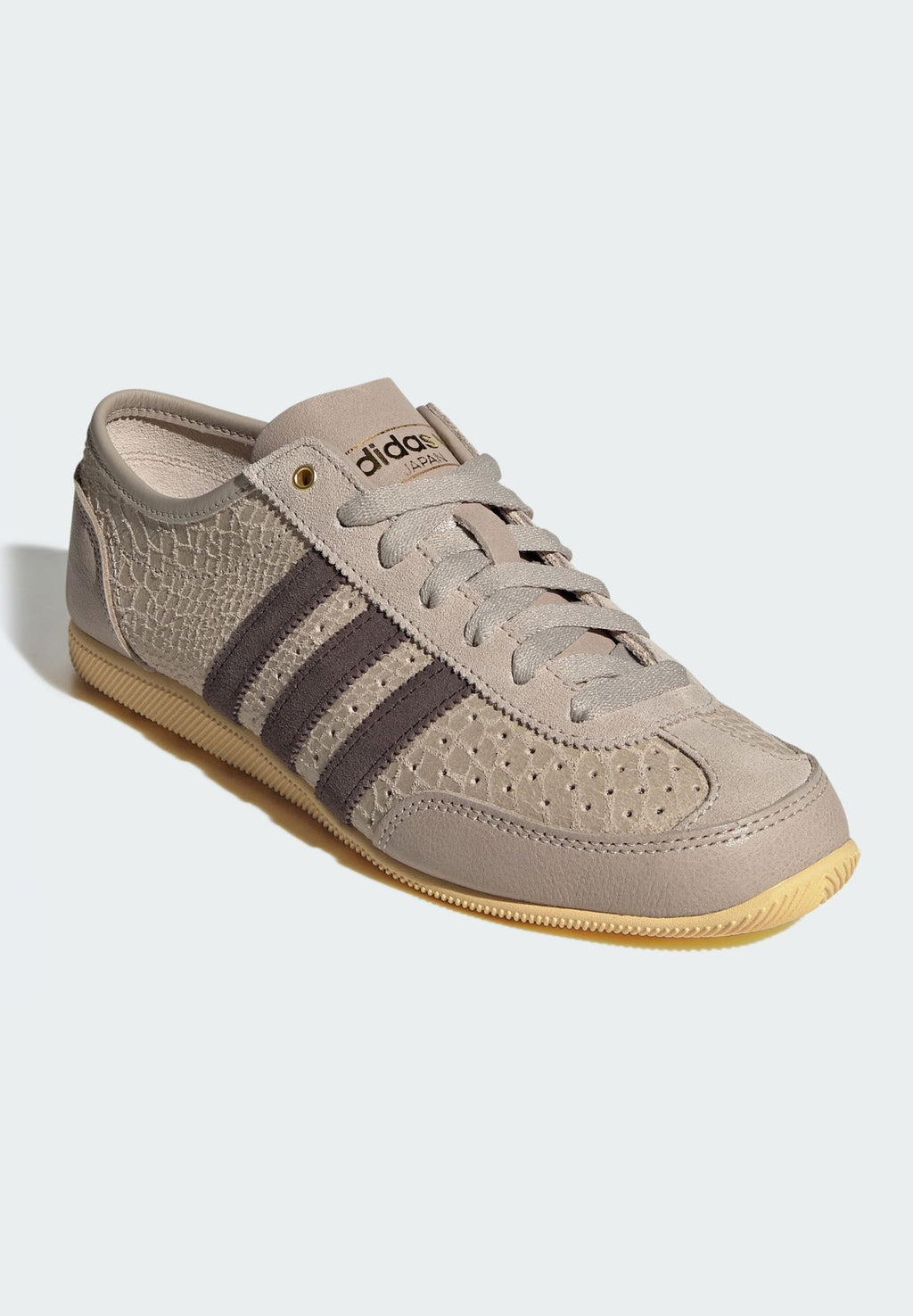 JAPAN DECON - Baskets - beige marron foncé teinte orange