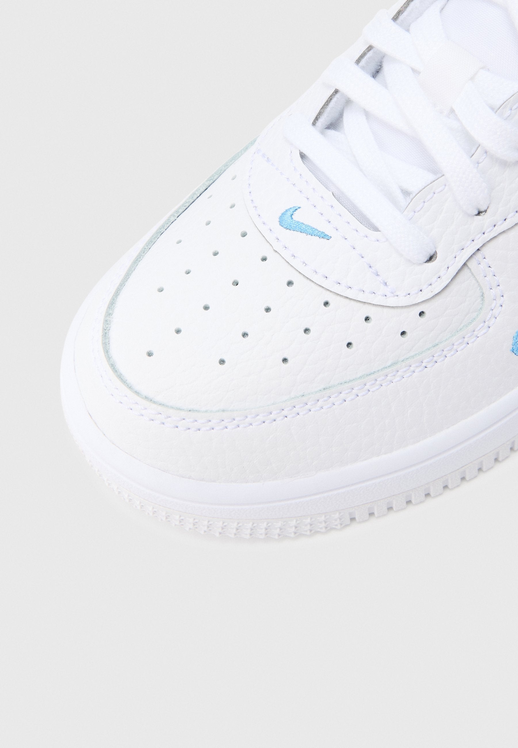 FORCE 1 LOW UNISEX - Baskets basses - white/univ blue