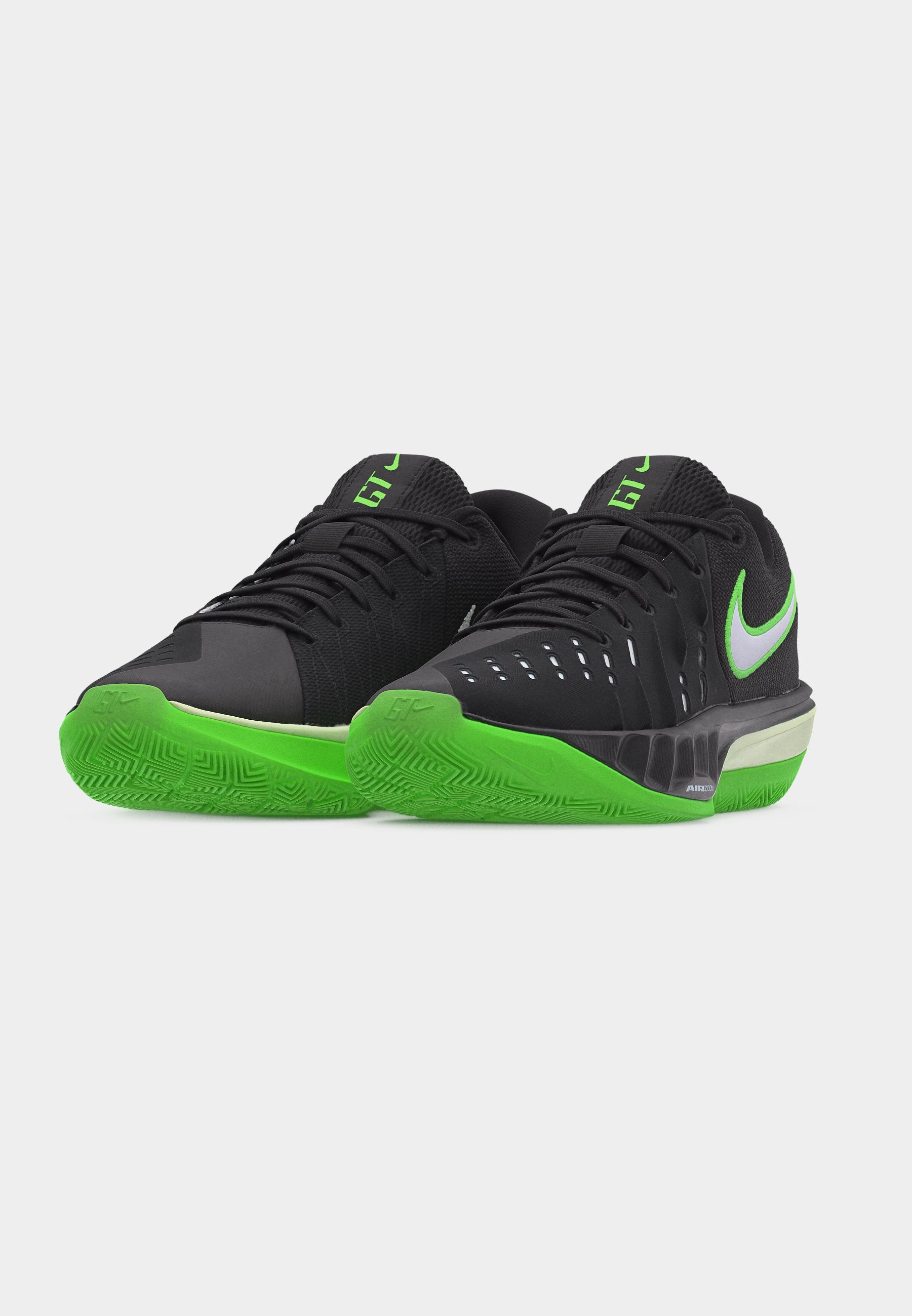 AIR ZOOM GT CUT ACADEMY UNISEX - Basketbol ayakkabısı - siyah/voltage yeşil/volt tint/beyaz