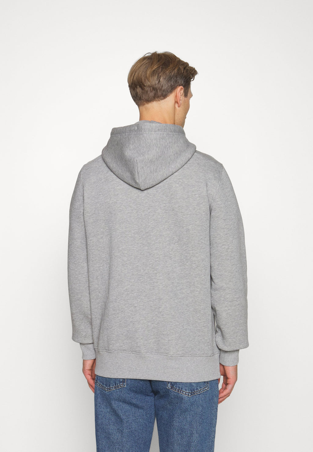 Hoodie - grey melange