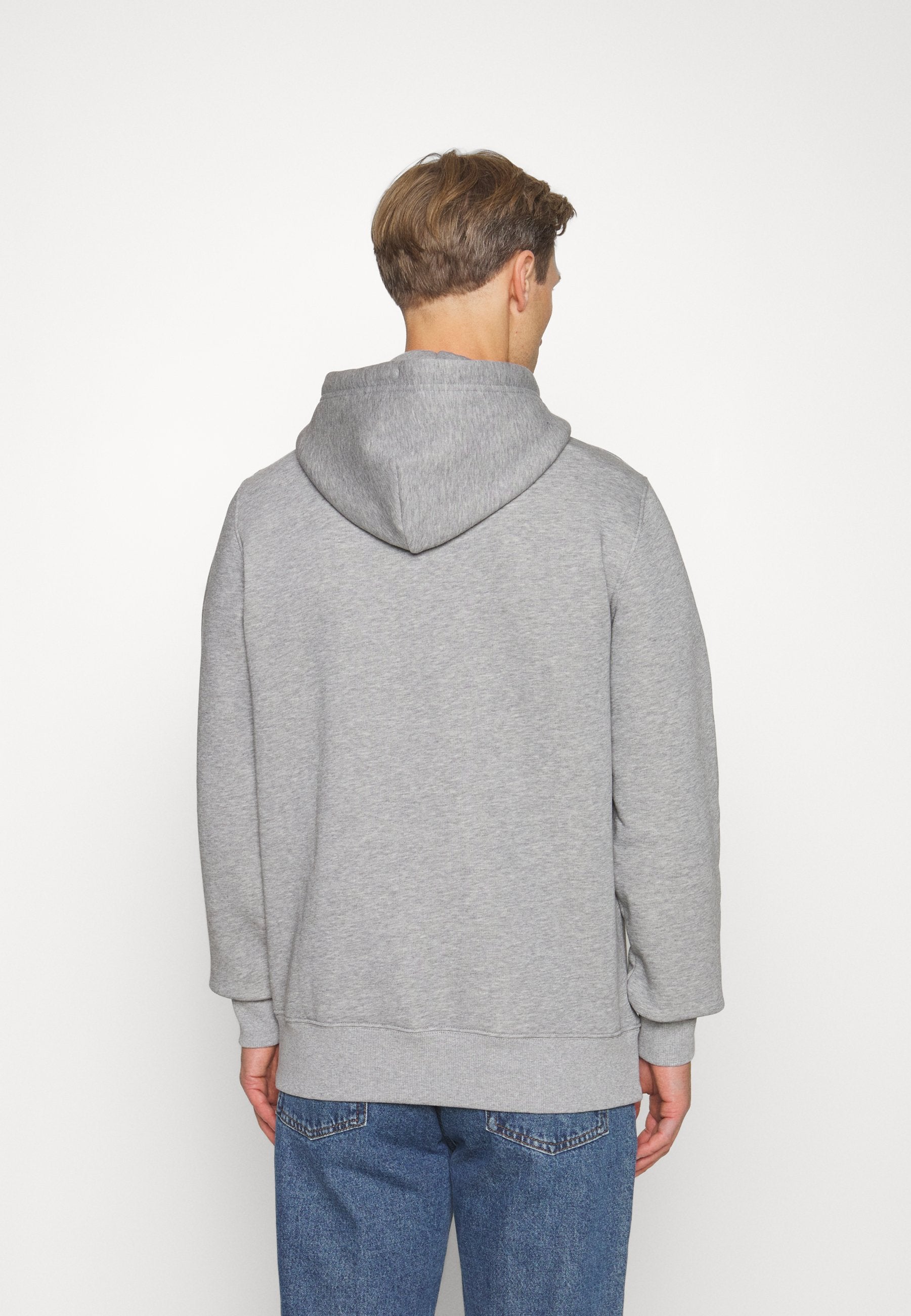 Hoodie - grey melange