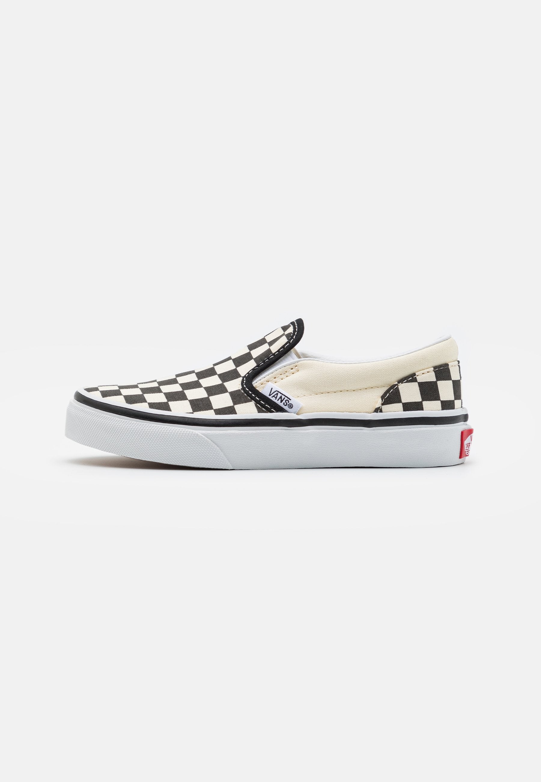 CLASSIC SLIP ON UNISEX - Slip-ons - black/white