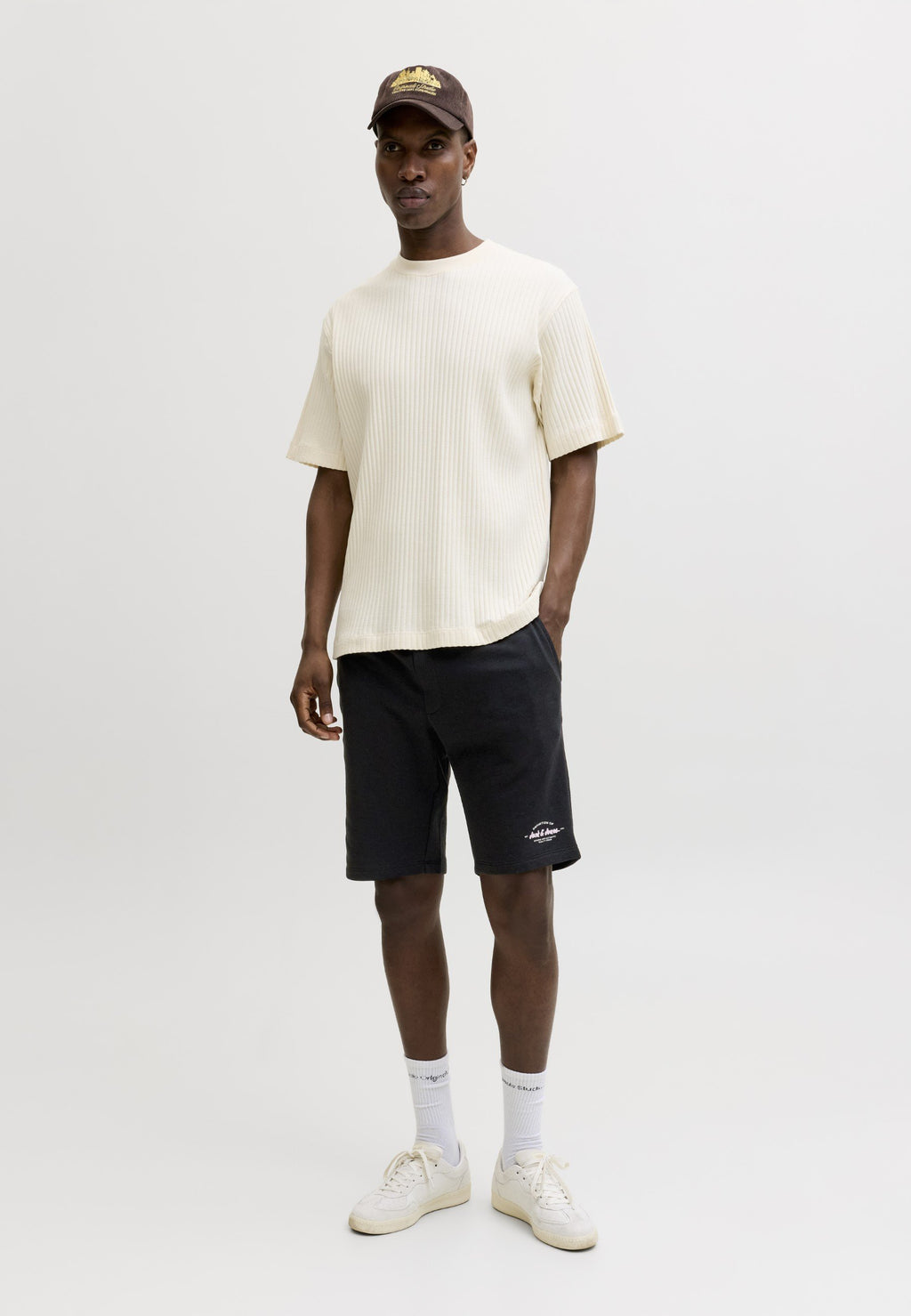 JPSTGORDON BRANDON - Tracksuit bottoms - black