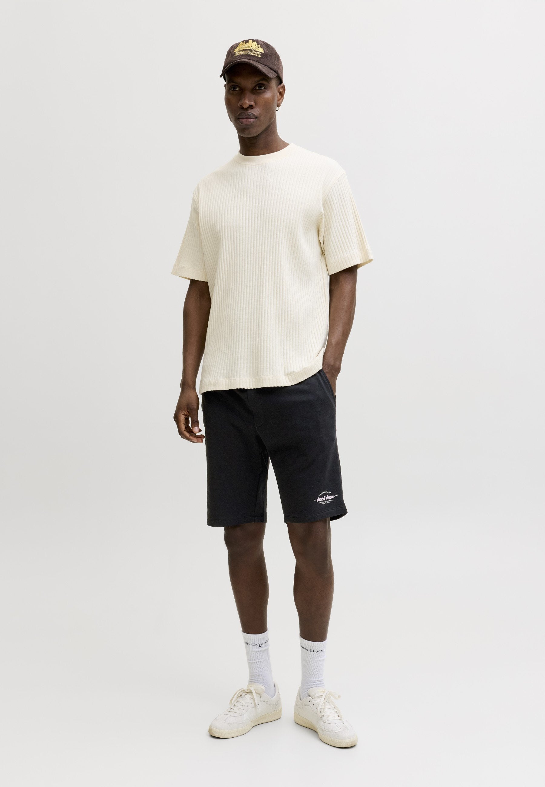 JPSTGORDON BRANDON - Tracksuit bottoms - black