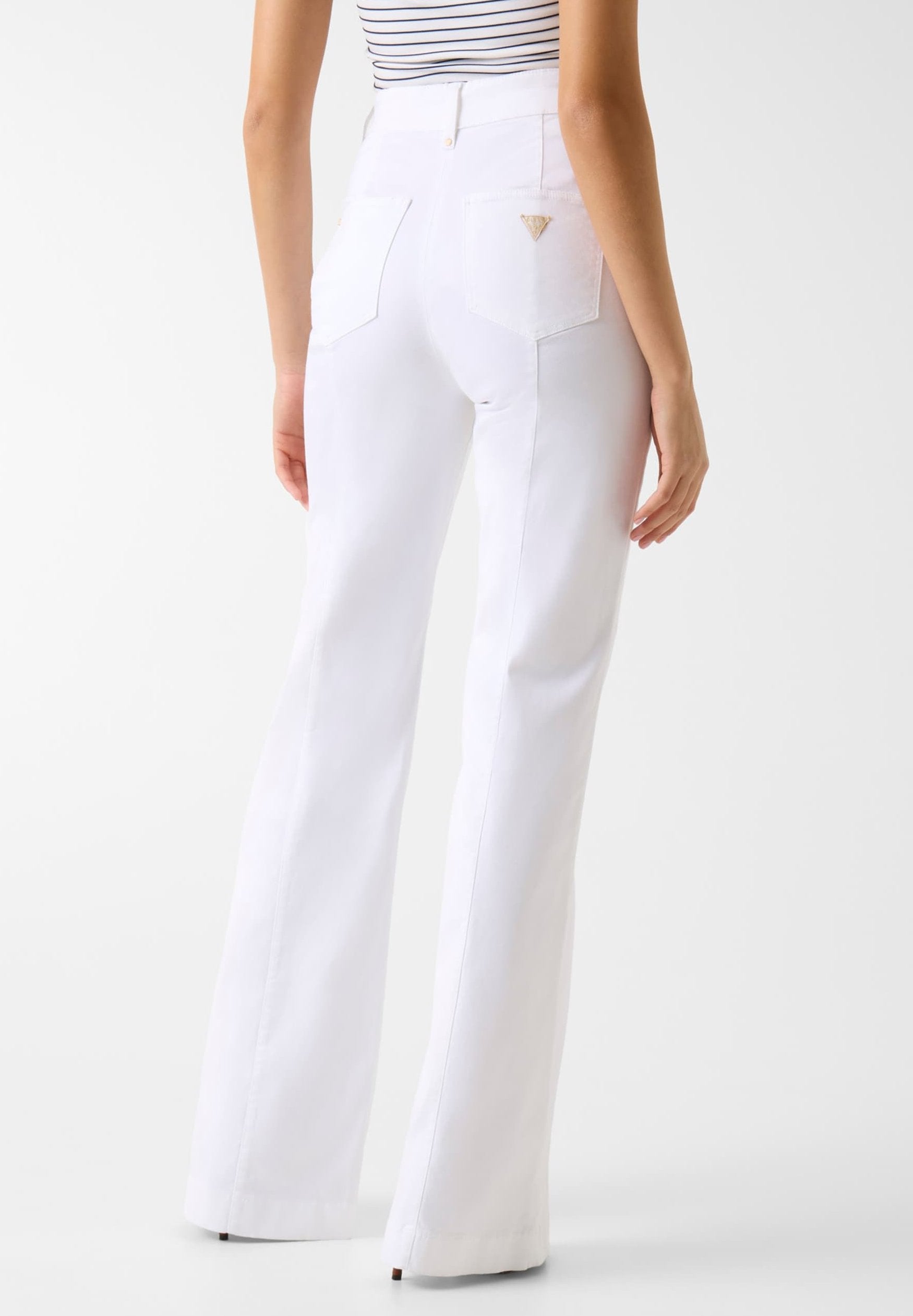 Trousers - weiß