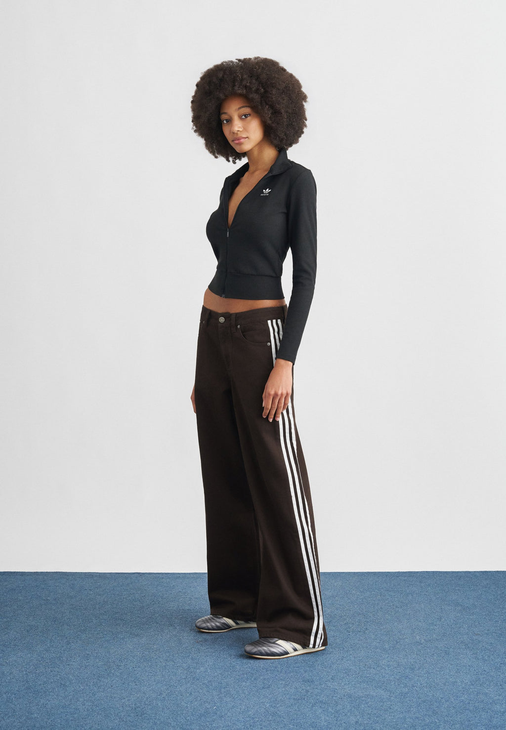 FIREBIRD JEANS - Wide Leg - aurora coffee