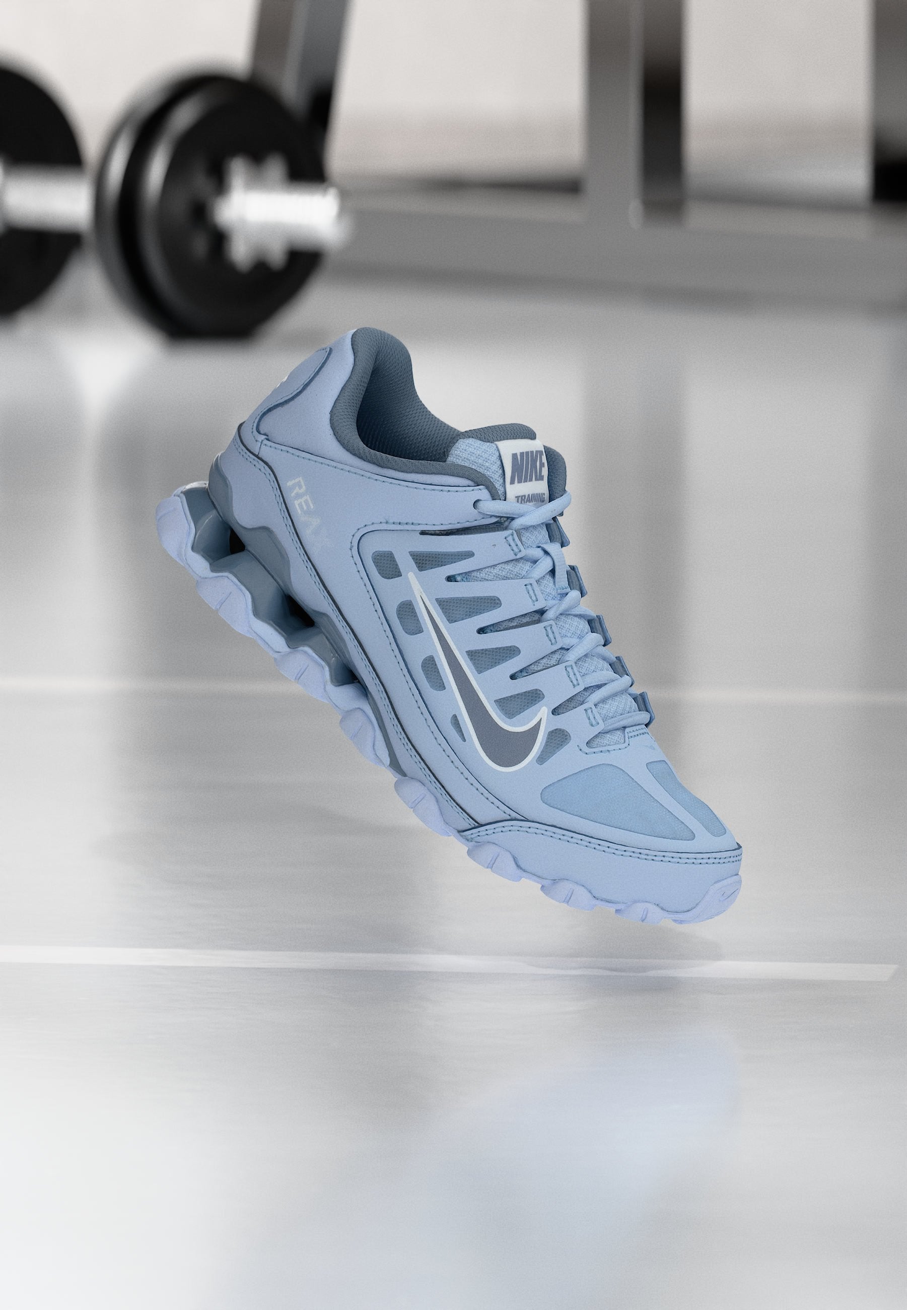 REAX 8 - Training shoe - hydrogen blue/ashen slate/white