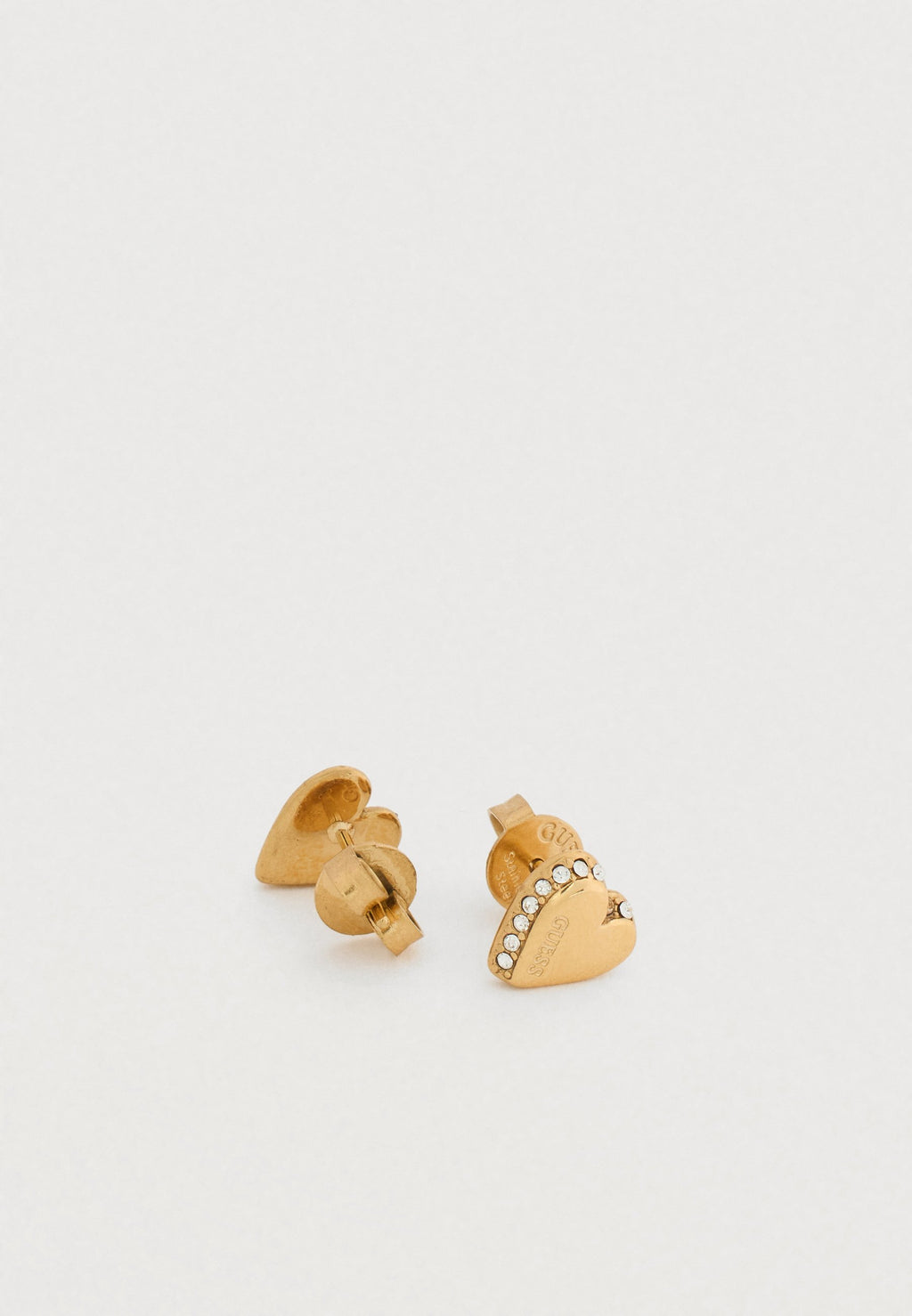 HEART - Earrings - yellow gold-coloured