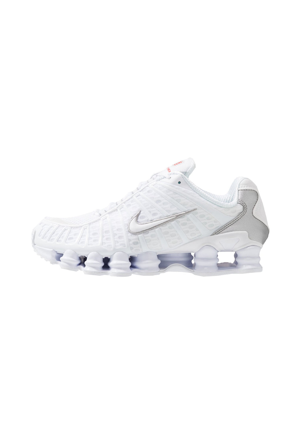 SHOX TL - Trainers - white metallic silver max orange white