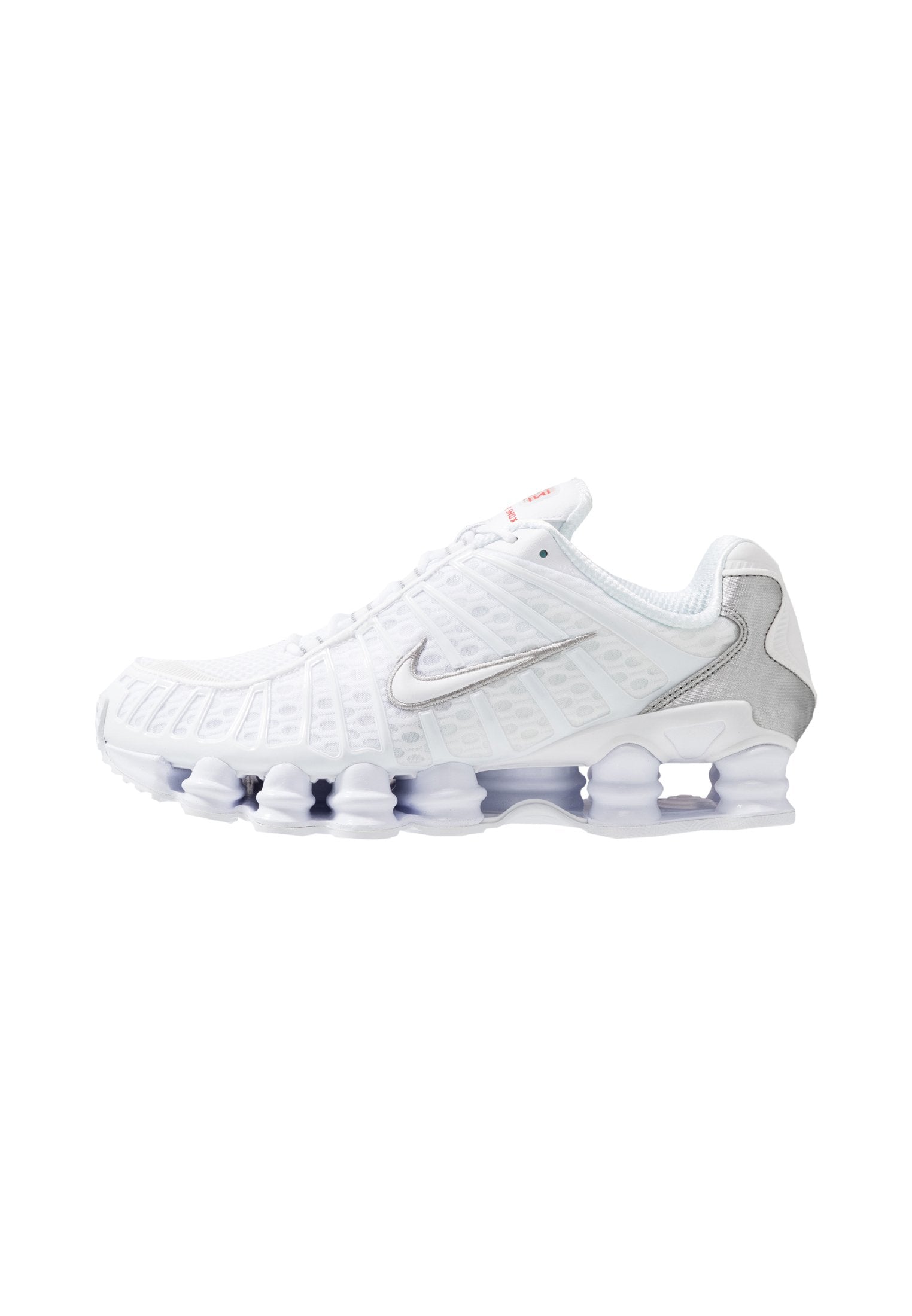 SHOX TL - Trainers - white metallic silver max orange white