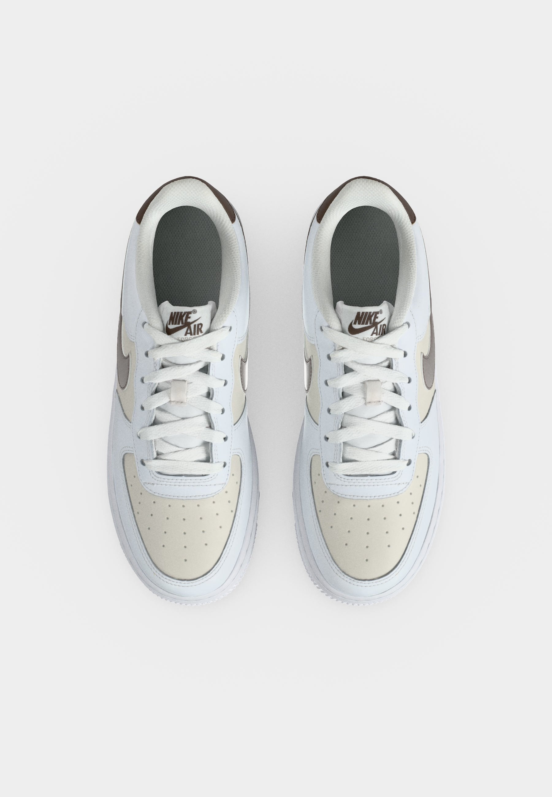 AIR FORCE 1 SE SUMMER SPORT - Trainers - white/college grey/baroque brown/phantom