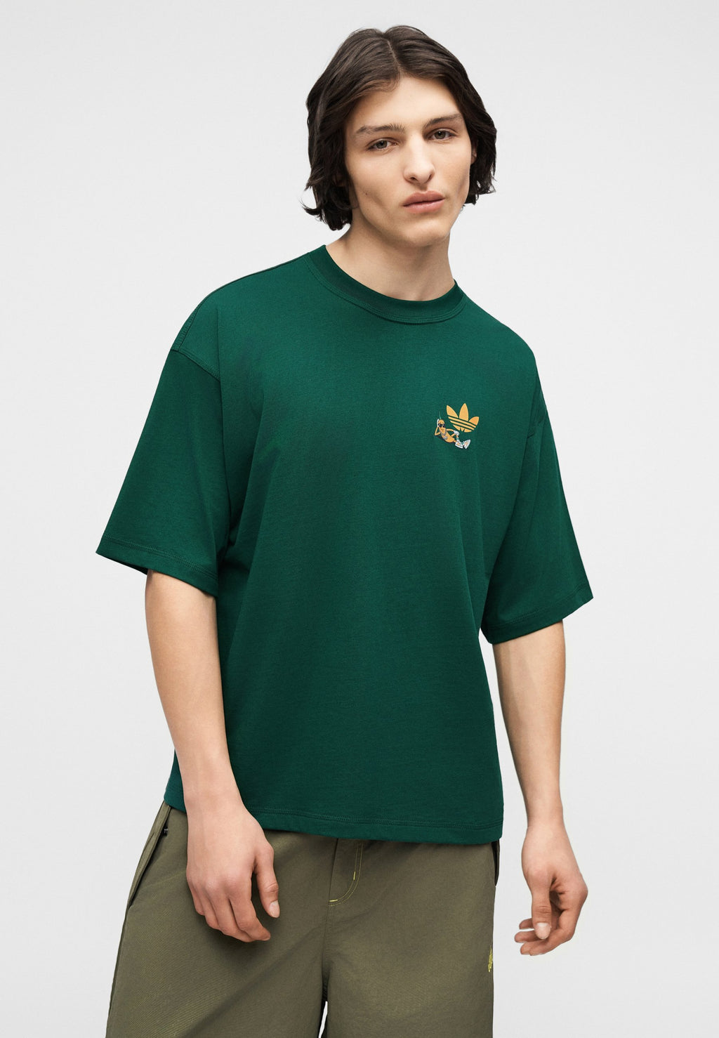 NEW CHILI UNISEX - Print T-shirt - collegiate green