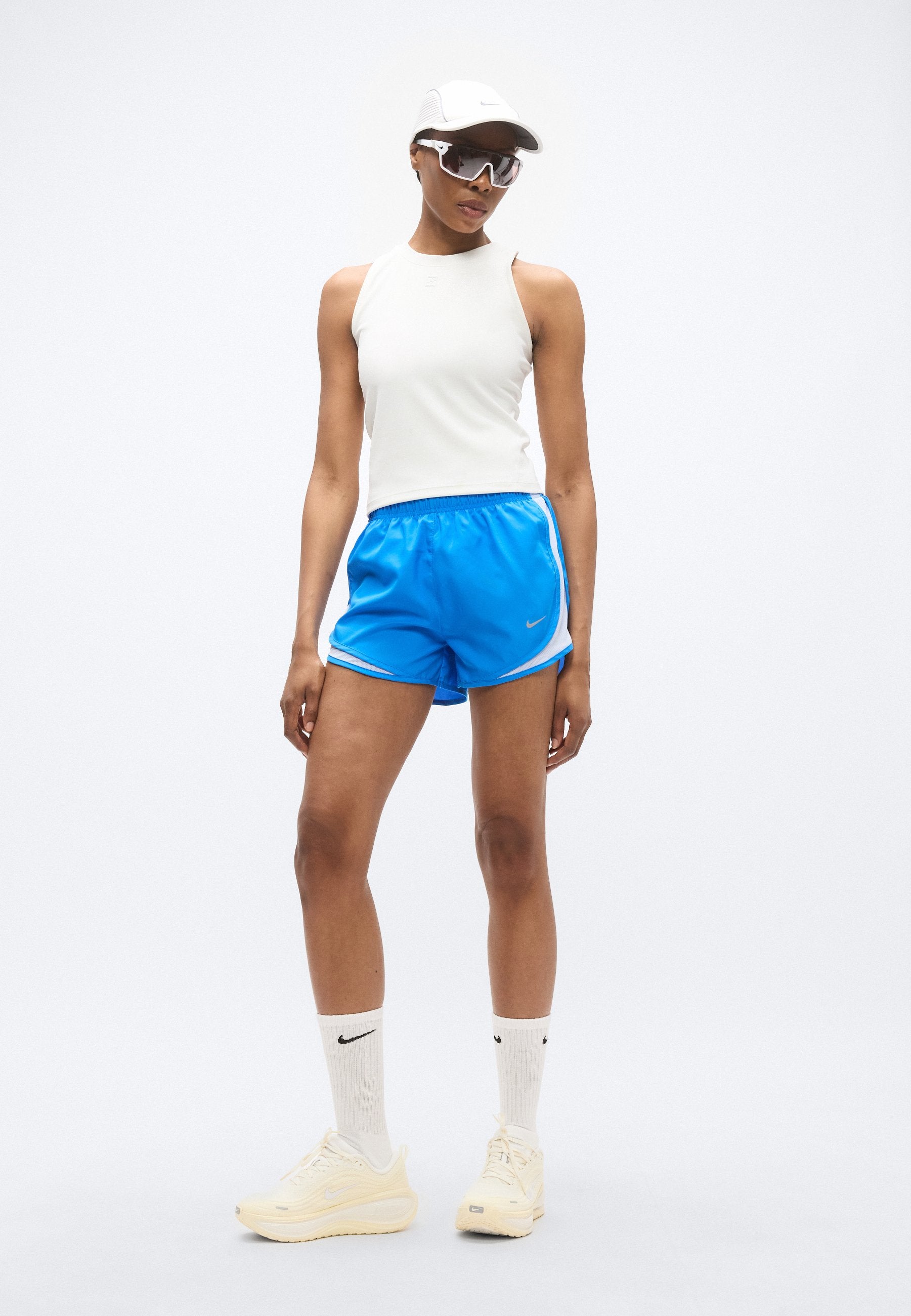TEMPO SHORT - Sports shorts - light photo blue/hydrogen blue/silver-coloured