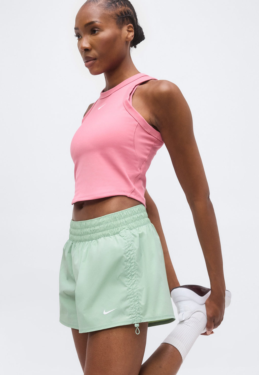 ONE SHORT - Sports shorts - steam/white