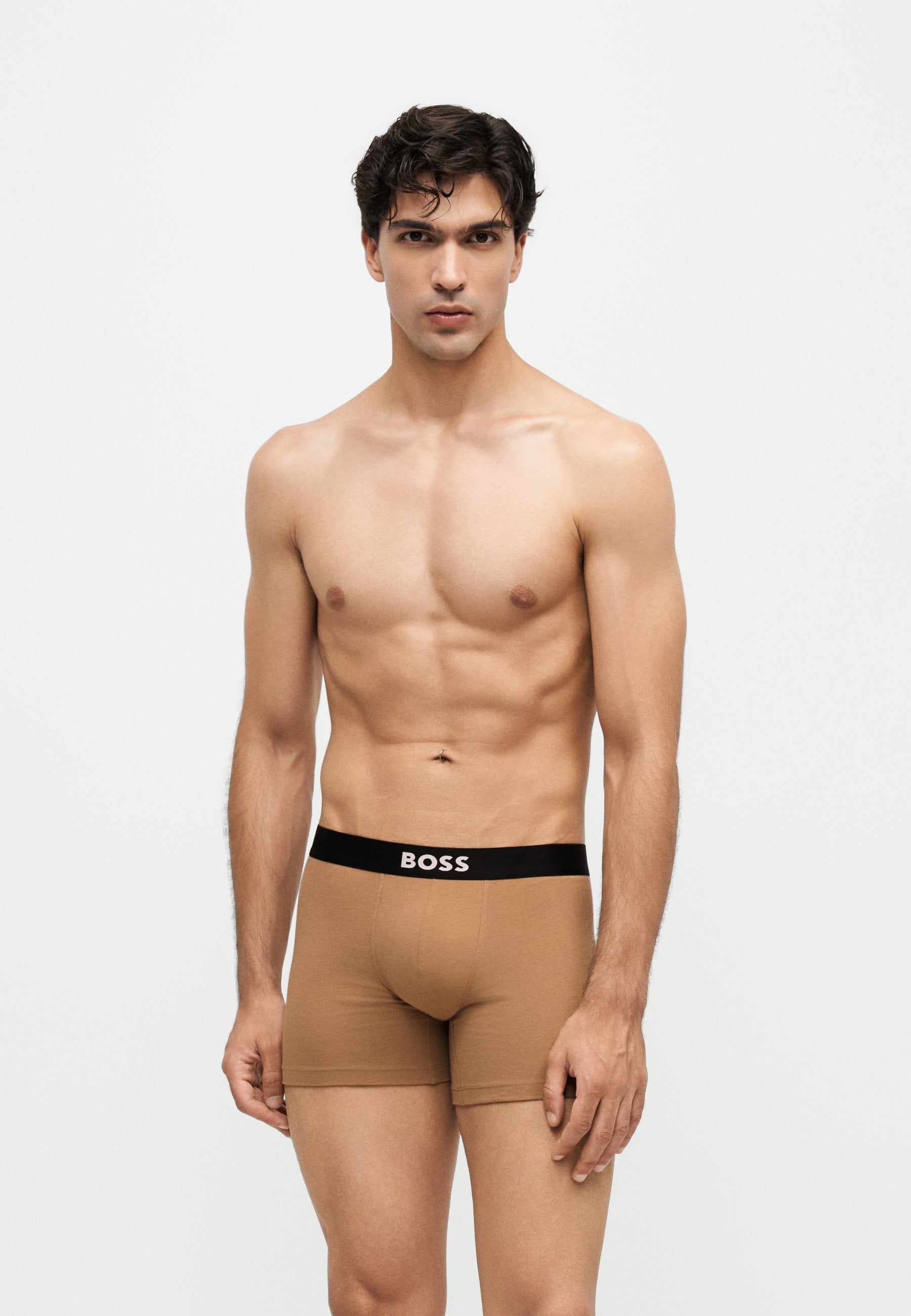 ONE 3 PACK - Boxer briefs - open beige