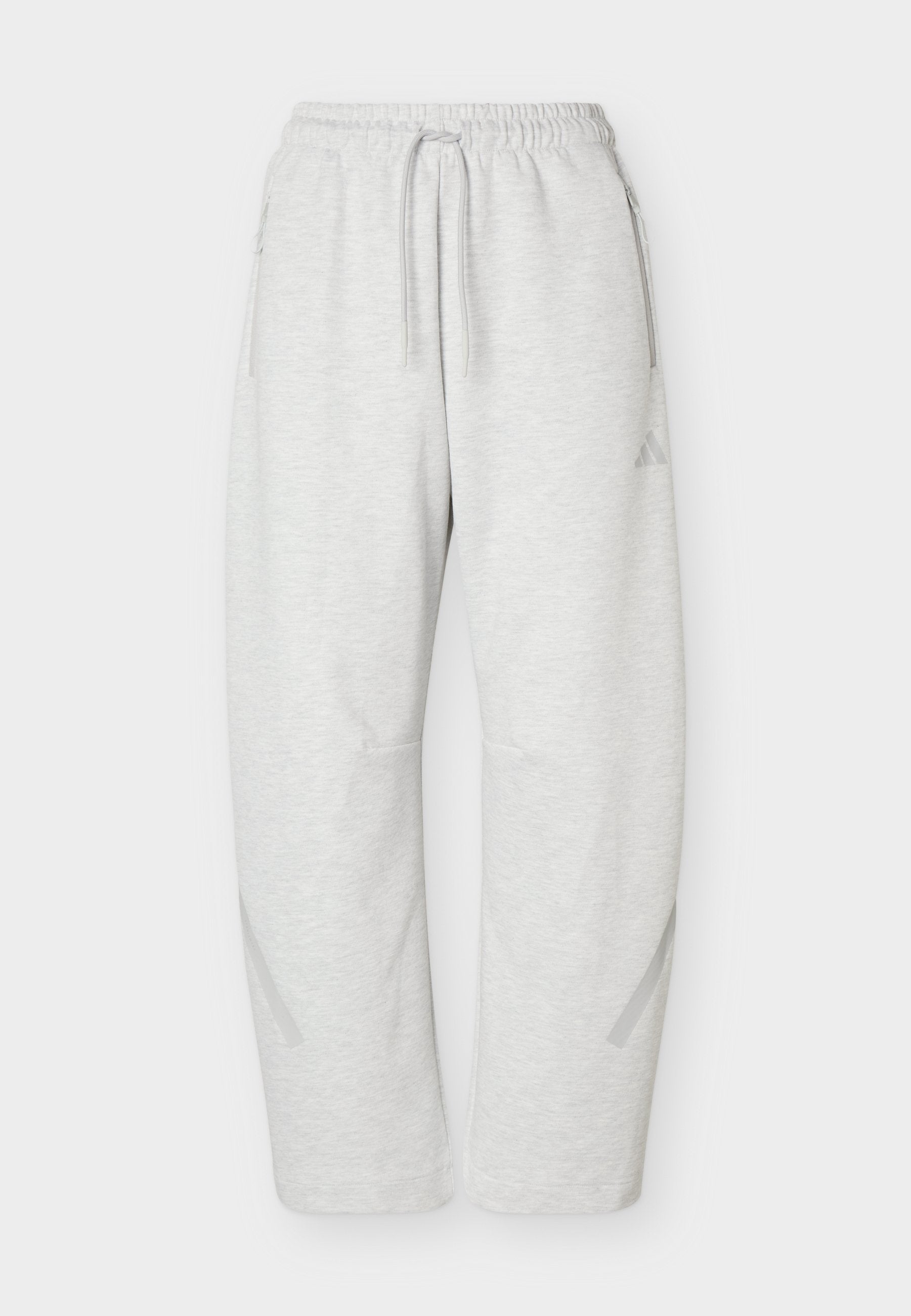ADIDAS Z.N.E. OPEN HEM PANT - Tracksuit bottoms - light grey heather