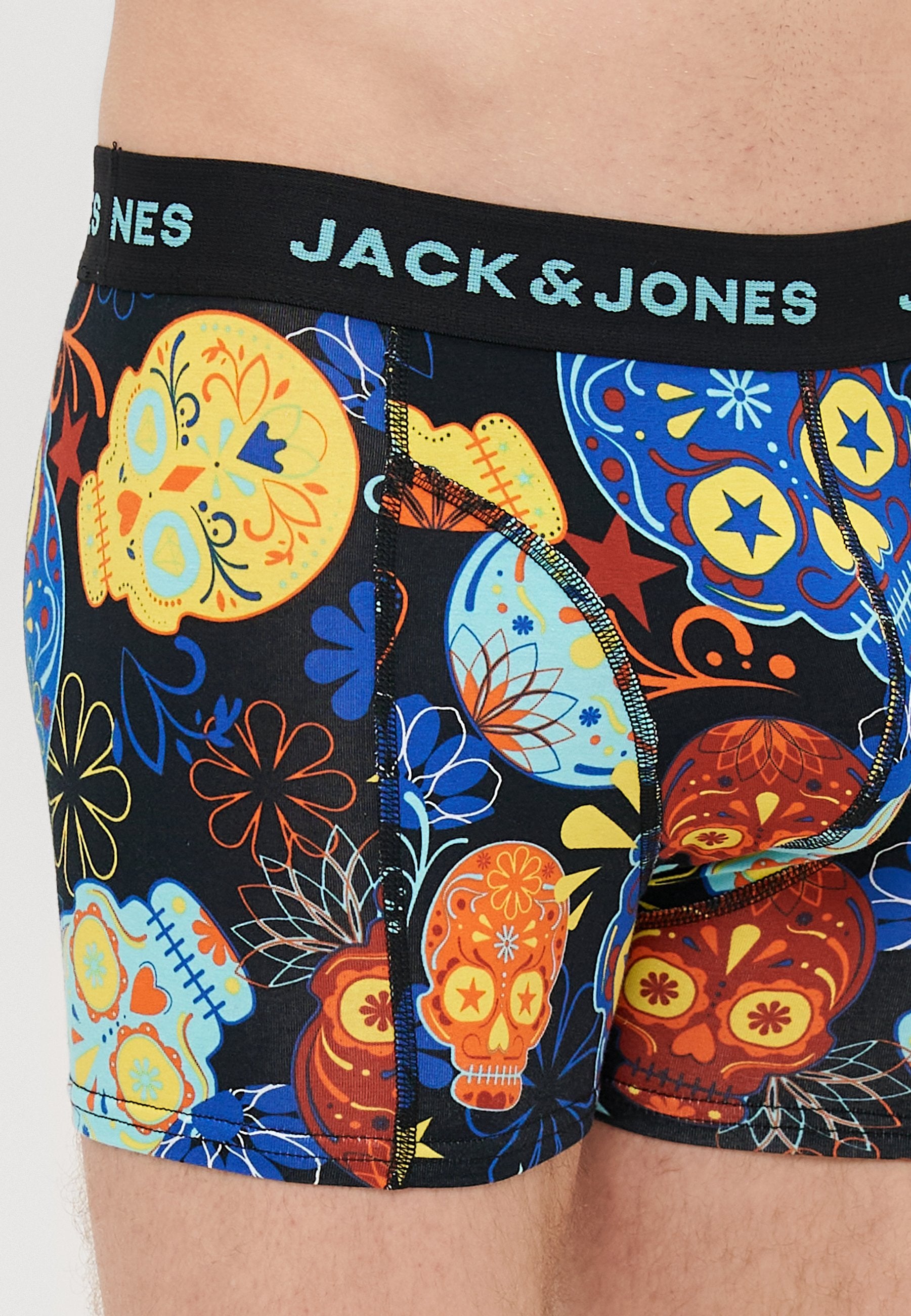 JACSUGAR SKULL TRUNKS 3 PACK - Trunks - black/blazing yellow