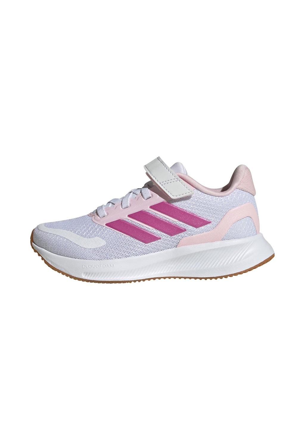 RUNFALCON 5 UNISEX - Road running shoes - ftwr white clear pink gum