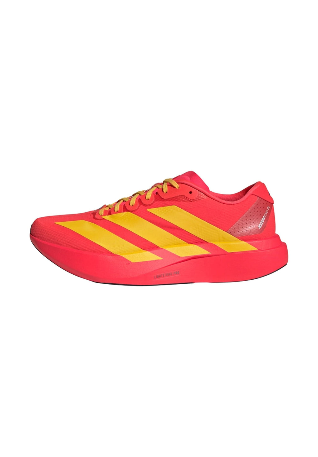 ADIZERO EVO SL WOVEN M - Trainers - lucid red bold gold semi lucid blue