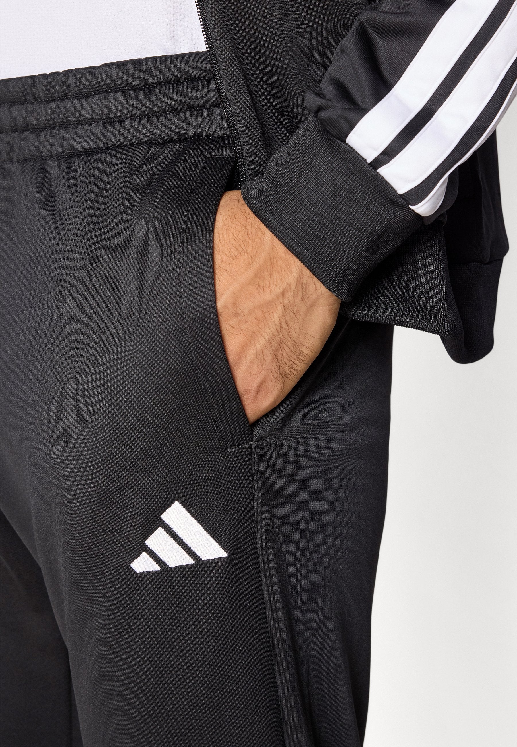 3 STRIPES - Tracksuit - black