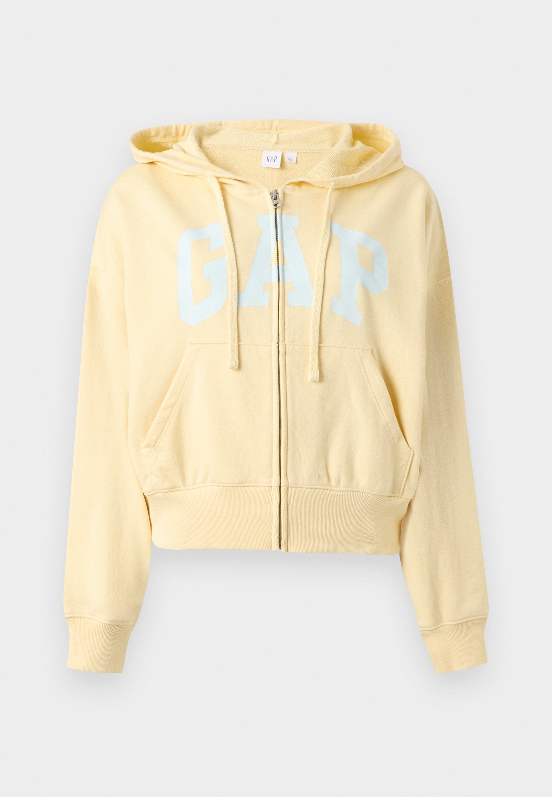 HERITAGE - Zip-up sweatshirt - light yellow