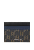 Business card holder - black/brown