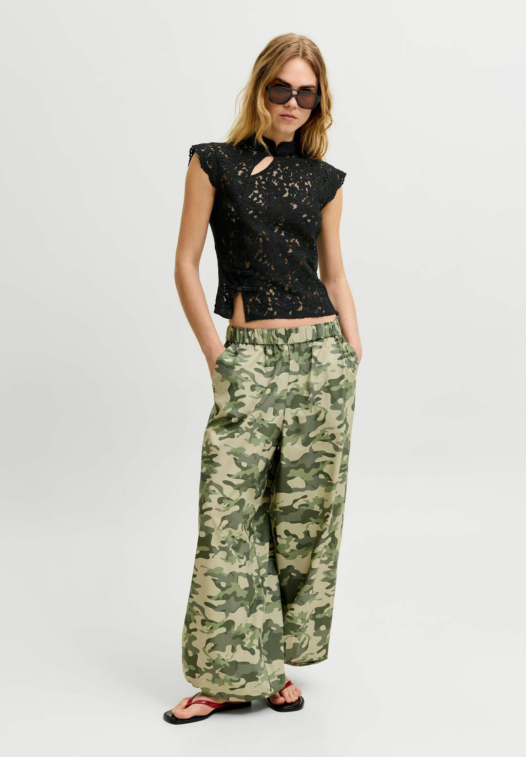 TOP JXALMA TOP - Blouse - black