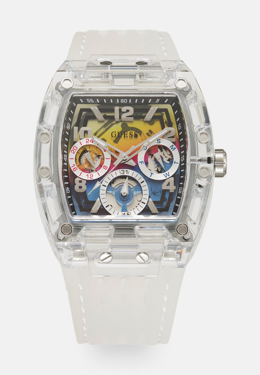 PHOENIX - Chronograph watch - clear/rainbow matte
