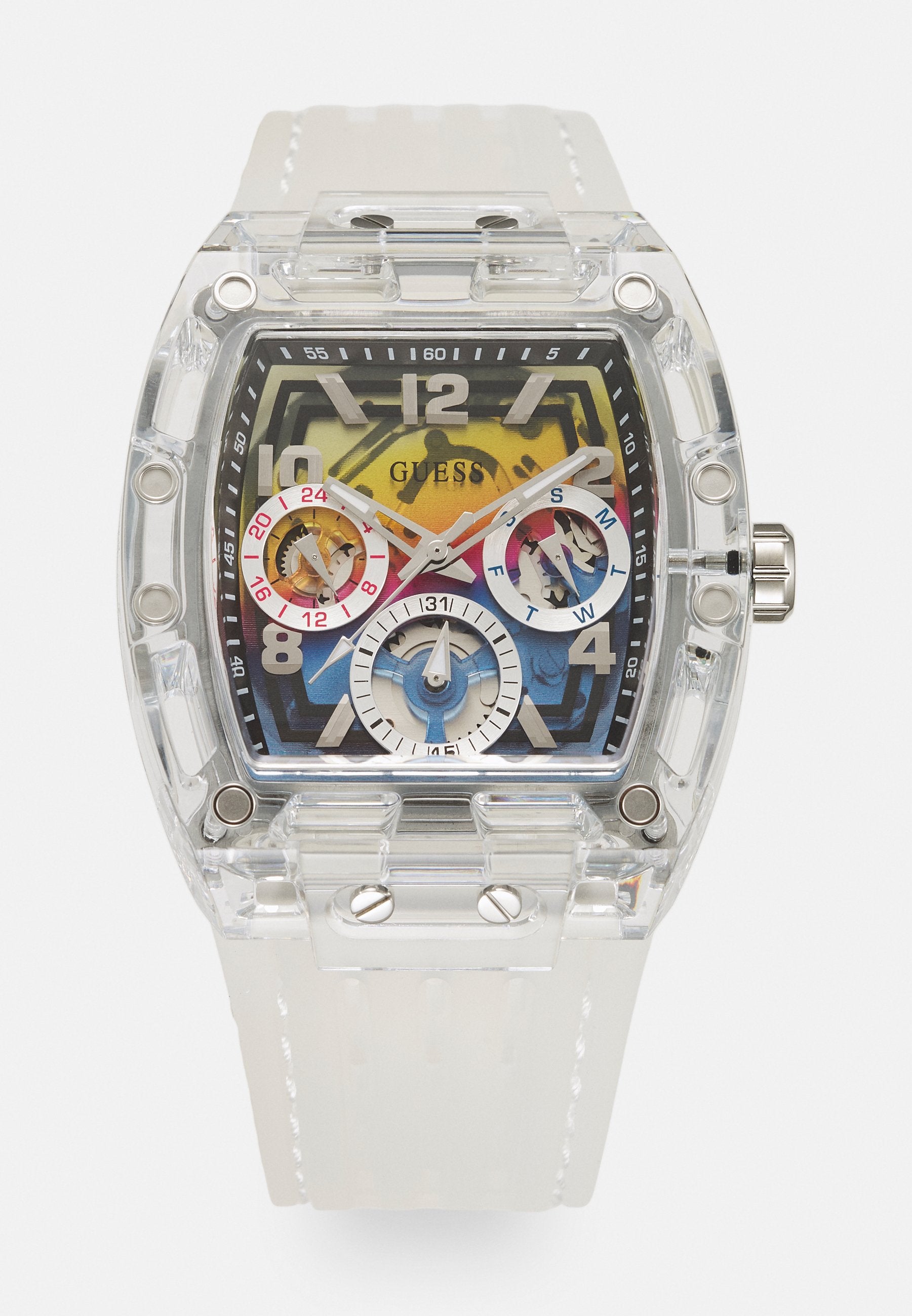 PHOENIX - Chronograph watch - clear/rainbow matte