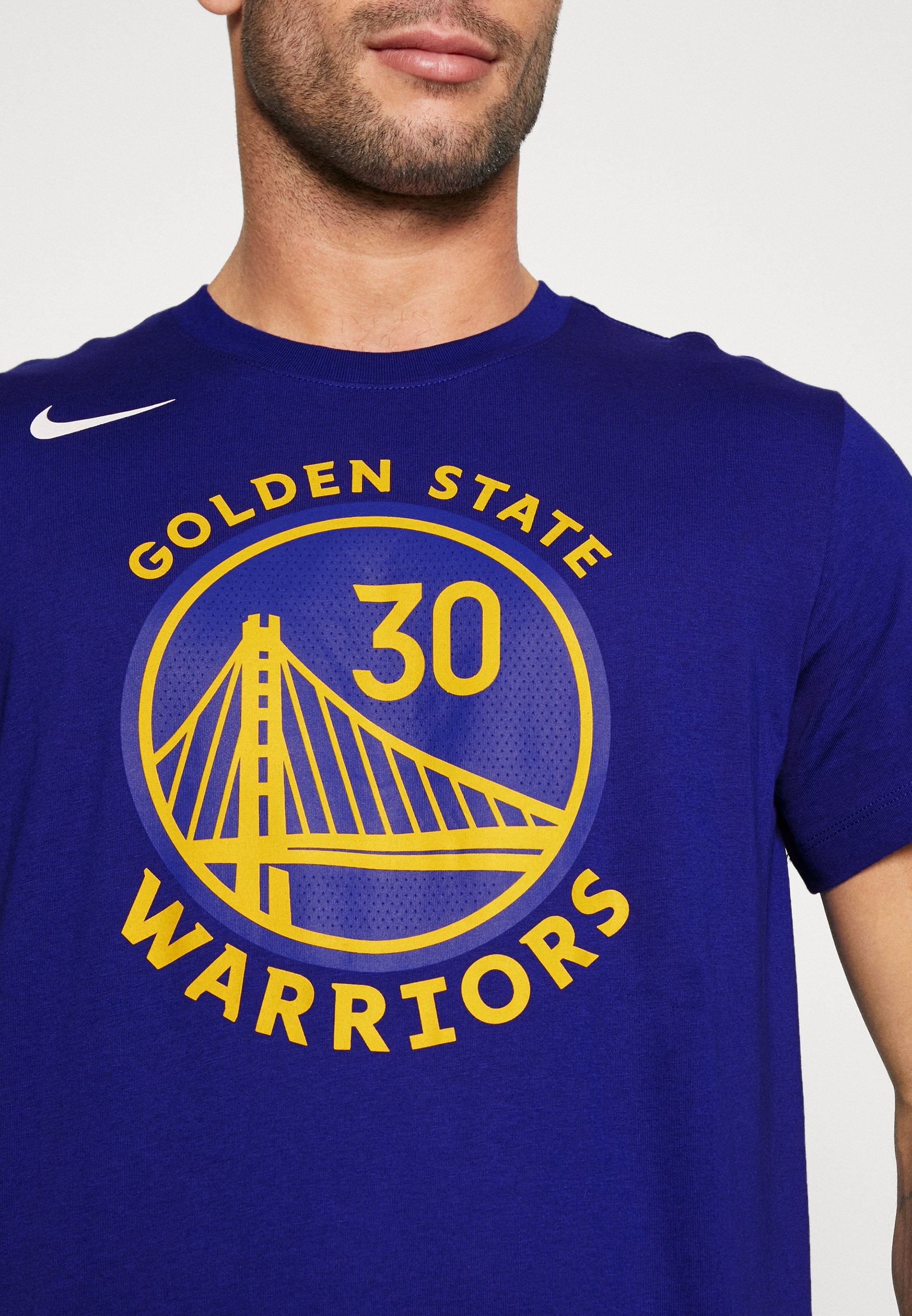 NBA GOLDEN STATE WARRIORS STEPH CURRY NAME AND NUMBER TEE - Print T-shirt - rush blue/curry stephen