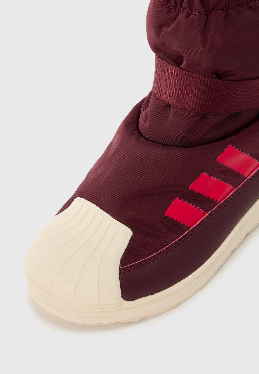 SUPERSTAR 360 UNISEX - Winter boots - maroon/wonder white/ruby red