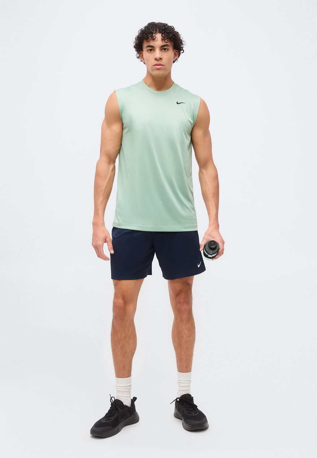 TEE RESET - Top - steam/black