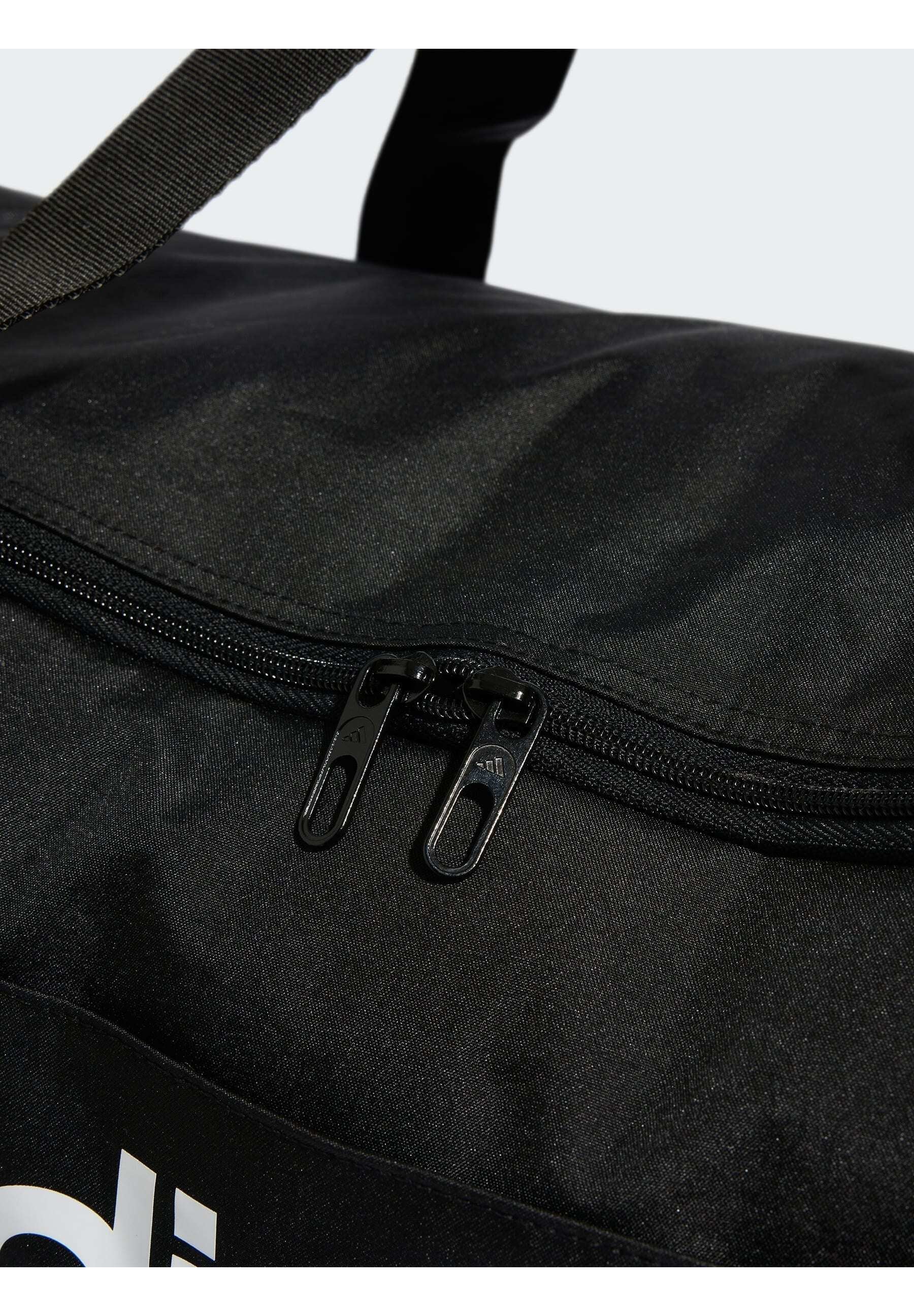 LINEAR DUFFEL MEDIUM UNISEX - Sports bag - black/white