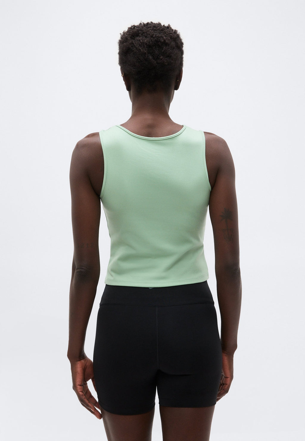 ONE TANK - Top - steam/white