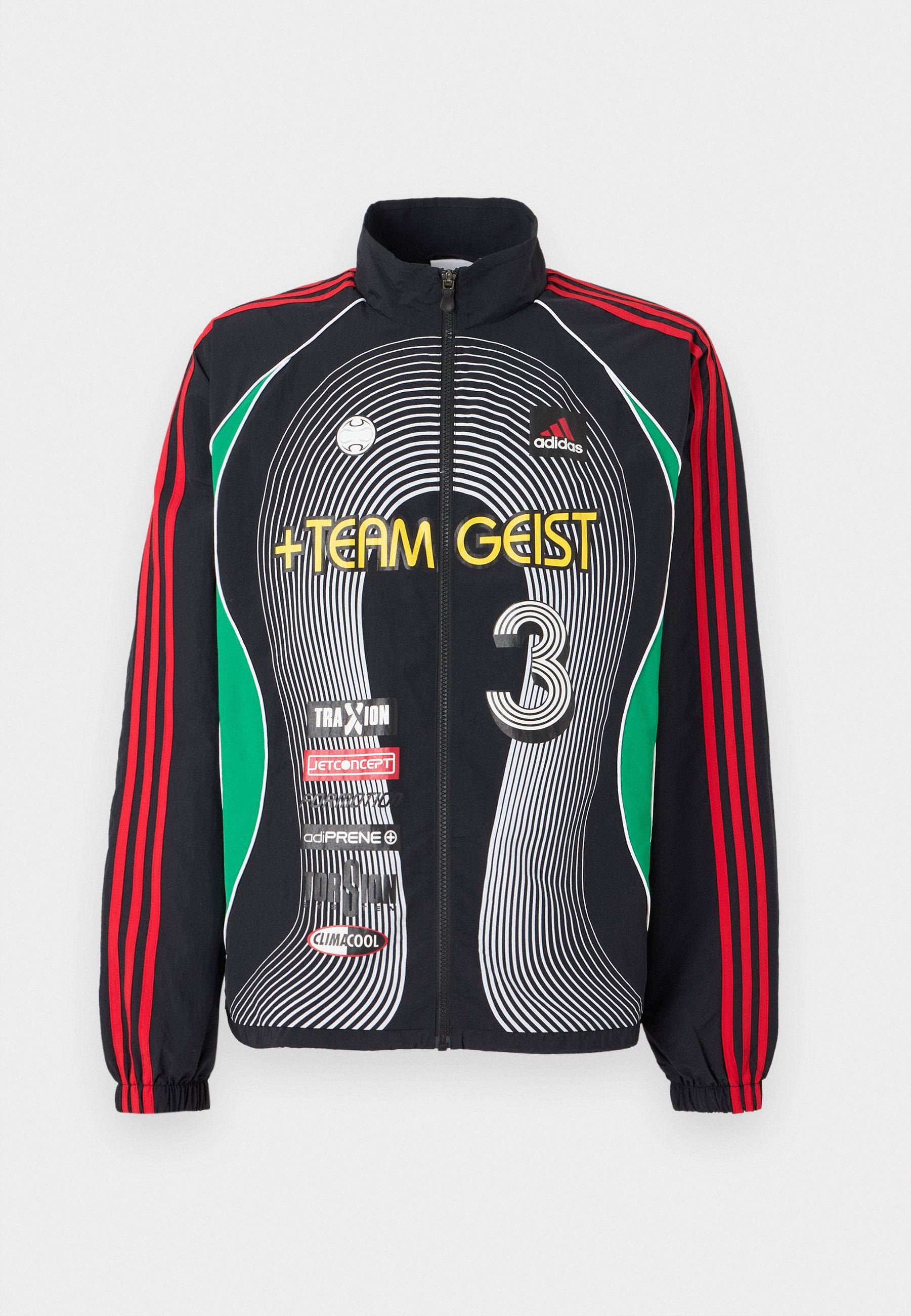 UNISEX - Light jacket - black/green/better scarlet